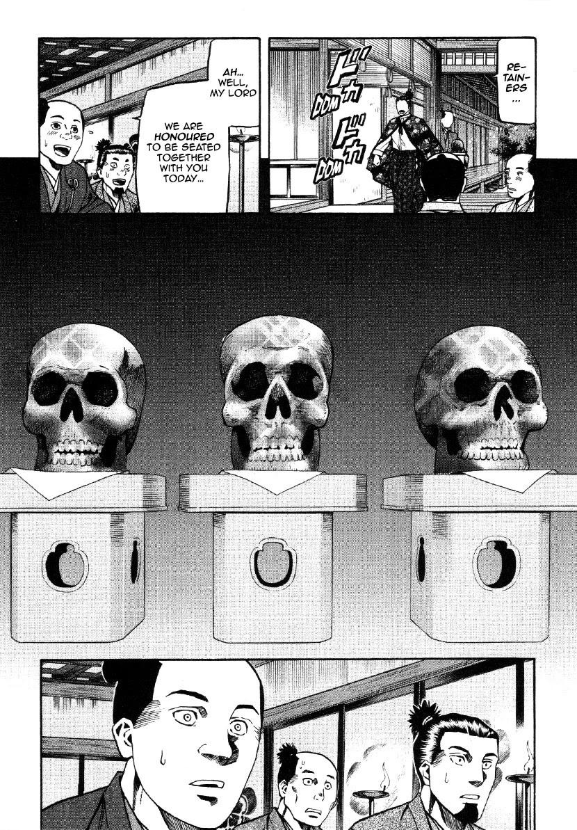 Nobunaga no Chef Chapter 102 page 19 - Chapter 102: The Meaning of the Skulls