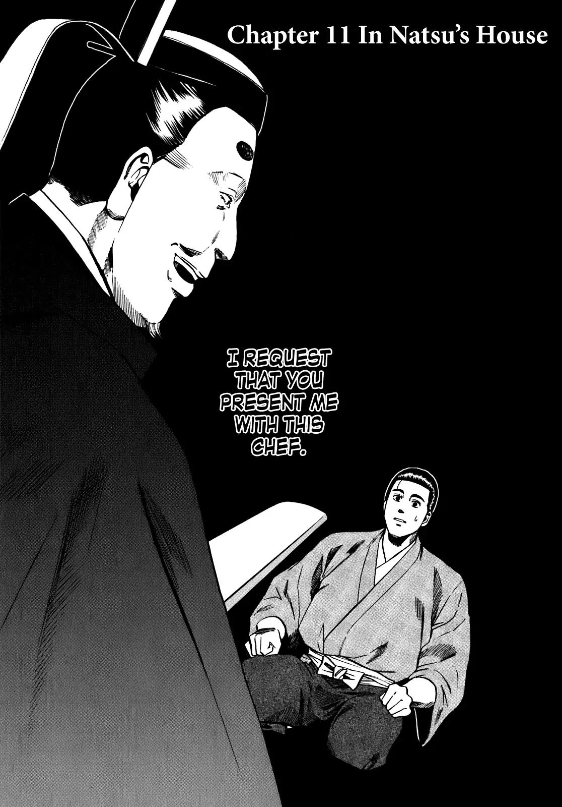 Nobunaga no Chef Chapter 11 page 2 - Chapter 11: In Natsu's House