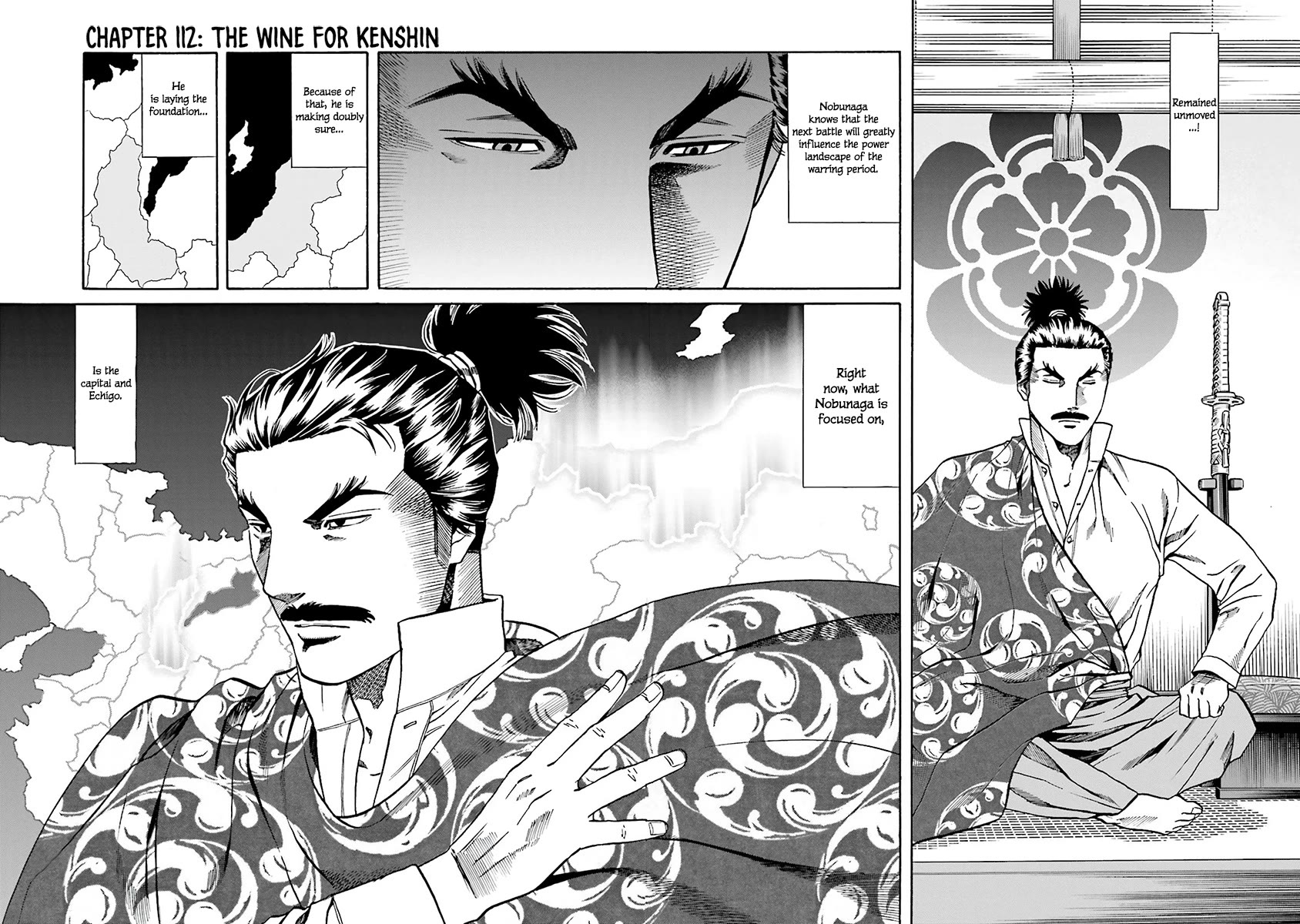 Nobunaga no Chef Chapter 112 page 4 - Chapter 112: The Wine for Kenshin