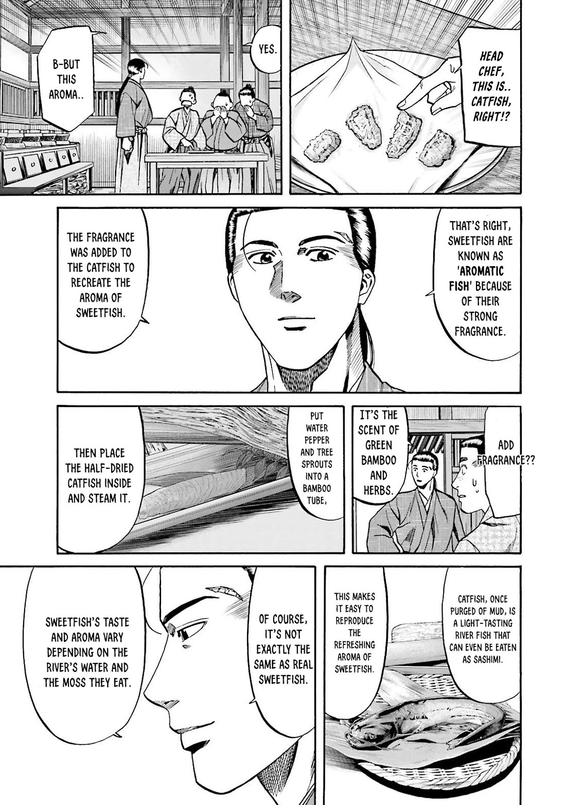 Nobunaga no Chef Chapter 115 page 12 - Chapter 115: Sweetfish