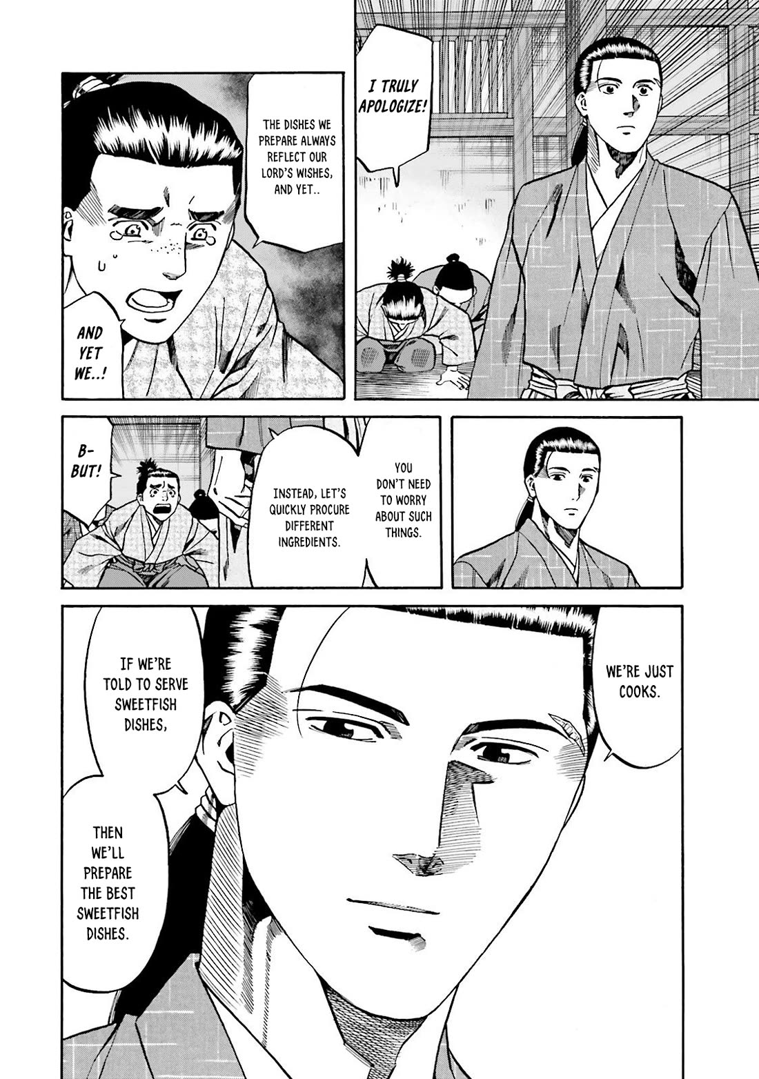 Nobunaga no Chef Chapter 115 page 5 - Chapter 115: Sweetfish