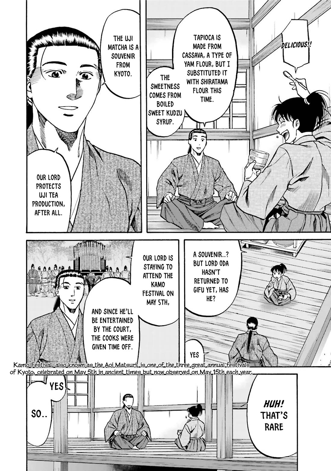 Nobunaga no Chef Chapter 116 page 5 - Chapter 116: Kakushin's Ambition
