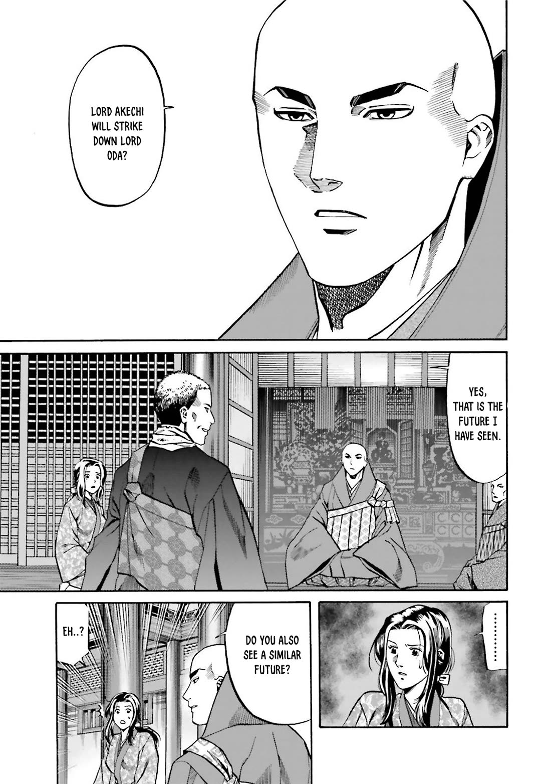 Nobunaga no Chef Chapter 116 page 8 - Chapter 116: Kakushin's Ambition