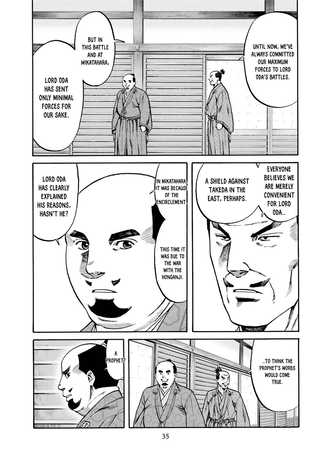 Nobunaga no Chef Chapter 117 page 13 - Chapter 117: A gift for leyasu