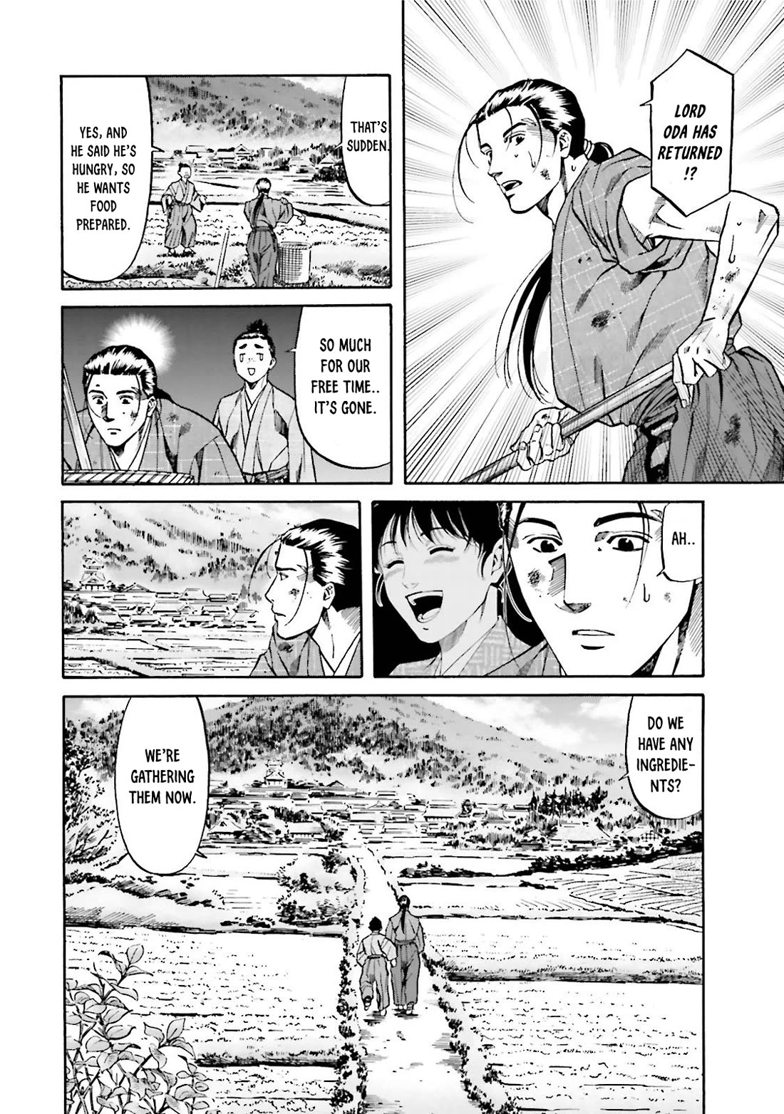 Nobunaga no Chef Chapter 117 page 4 - Chapter 117: A gift for leyasu