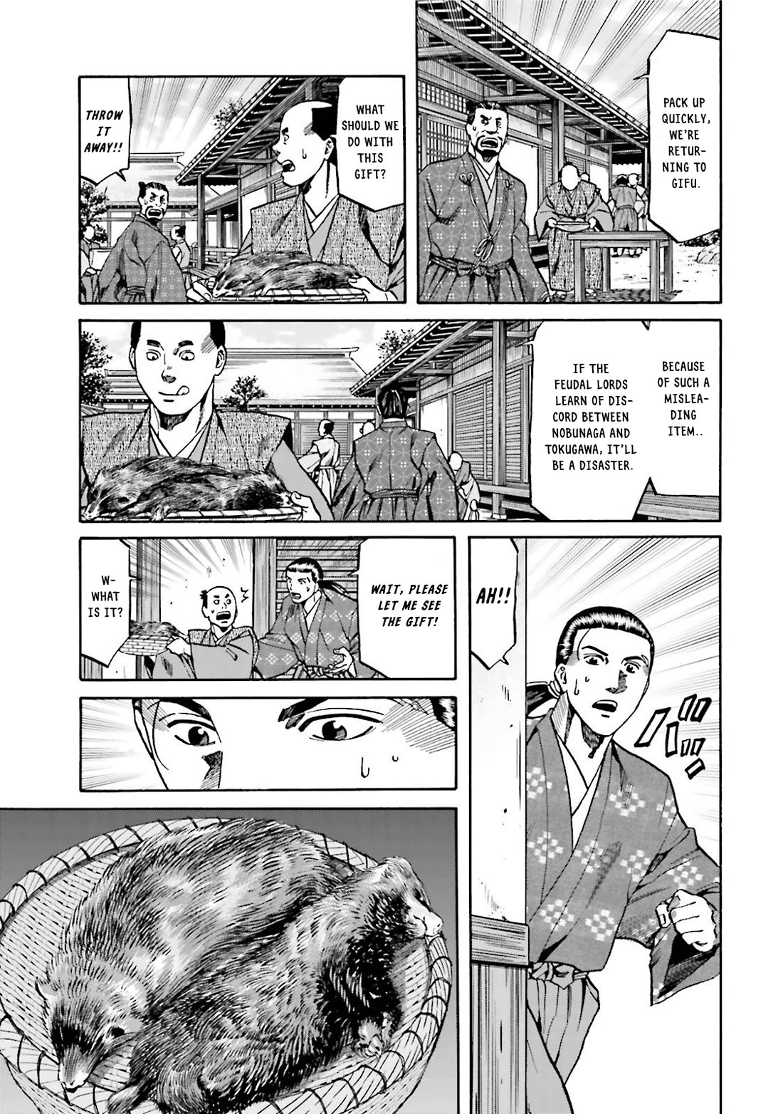 Nobunaga no Chef Chapter 118 page 3 - Chapter 118: The dish for Lord Tokugawa