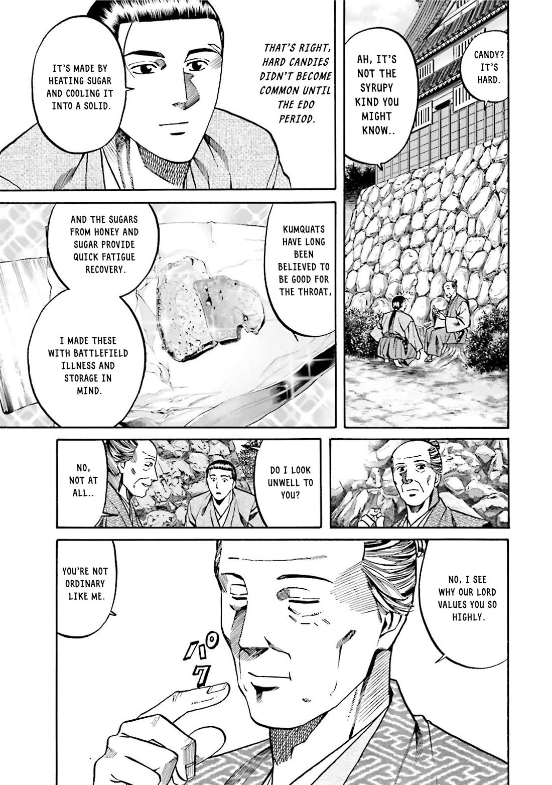 Nobunaga no Chef Chapter 119 page 14 - Chapter 119: Mitsuhide's unease