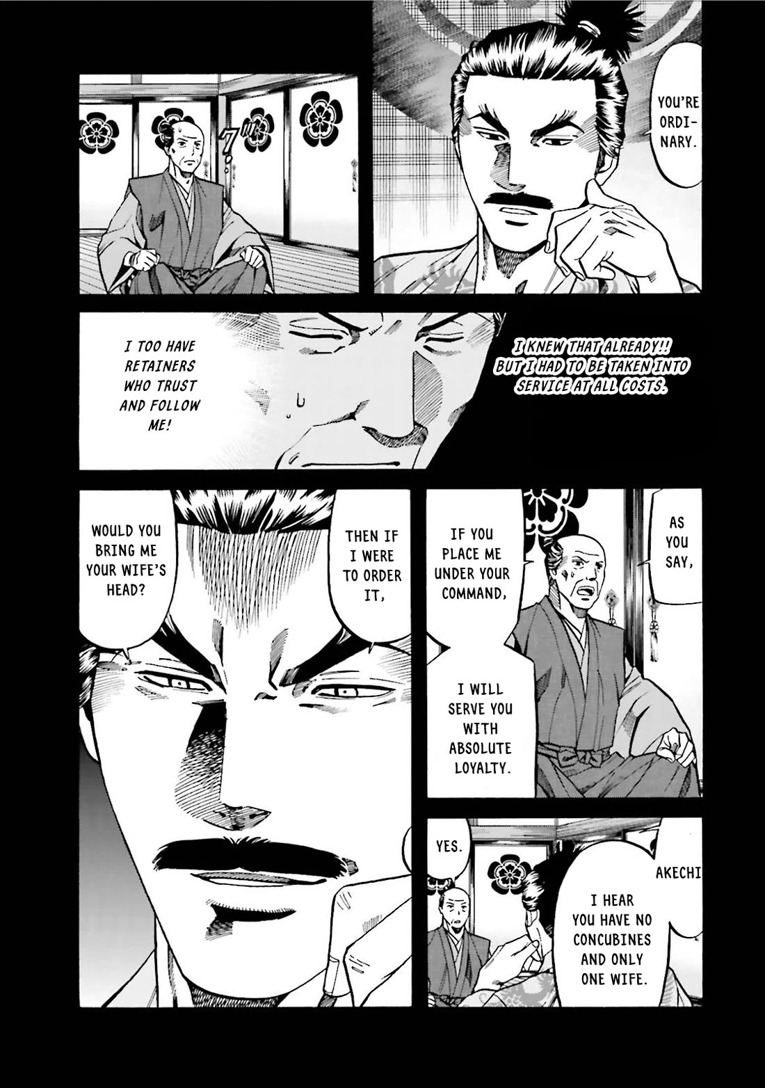 Nobunaga no Chef Chapter 119 page 16 - Chapter 119: Mitsuhide's unease