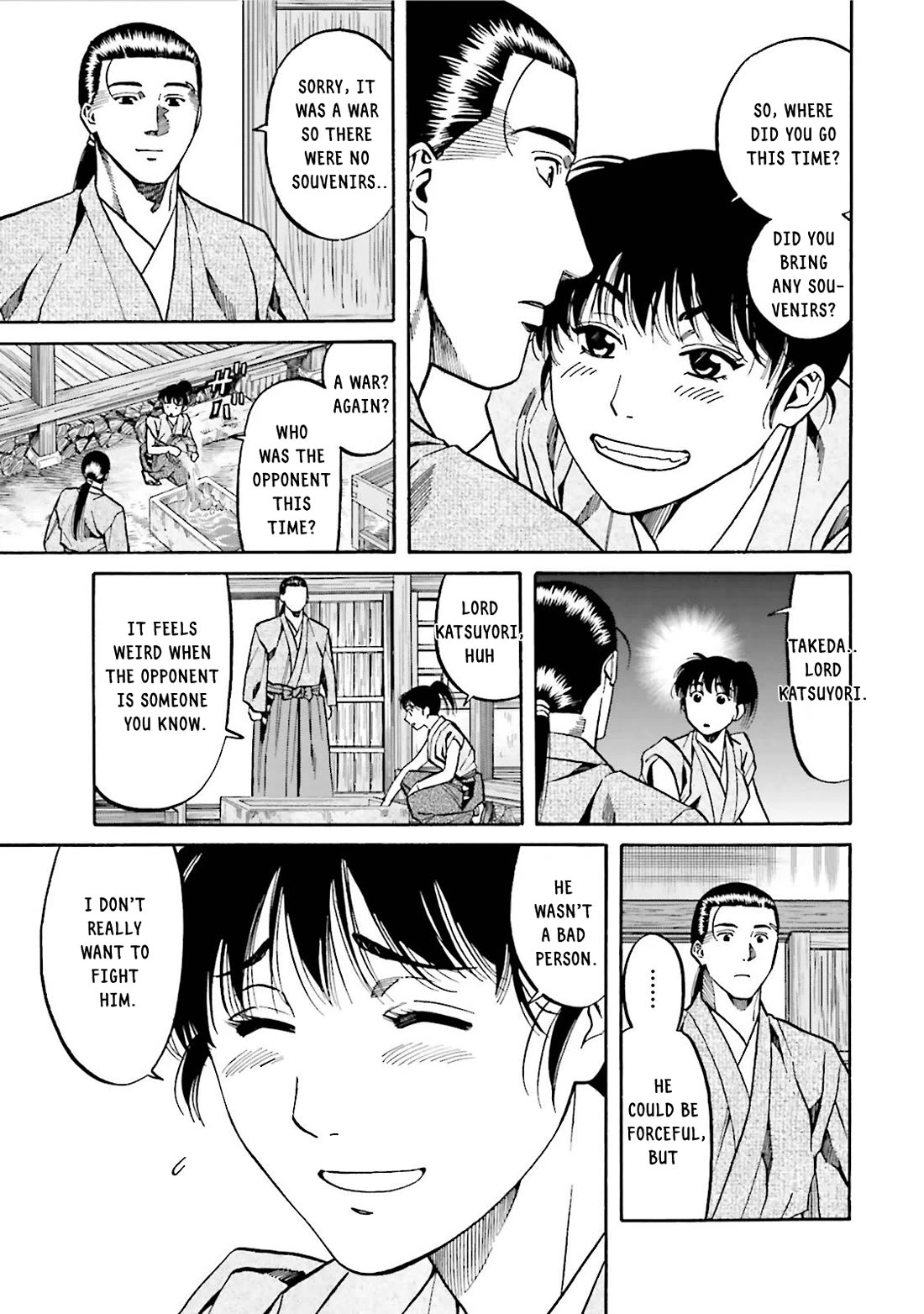 Nobunaga no Chef Chapter 119 page 8 - Chapter 119: Mitsuhide's unease