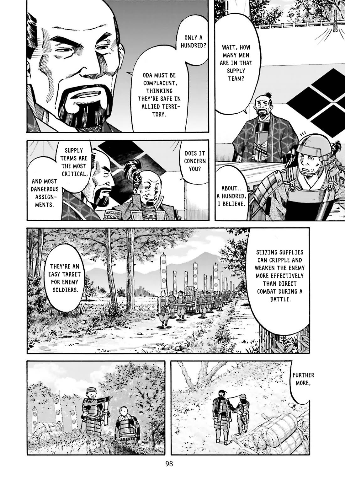 Nobunaga no Chef Chapter 120 page 13 - Chapter 120: Takeda moves!