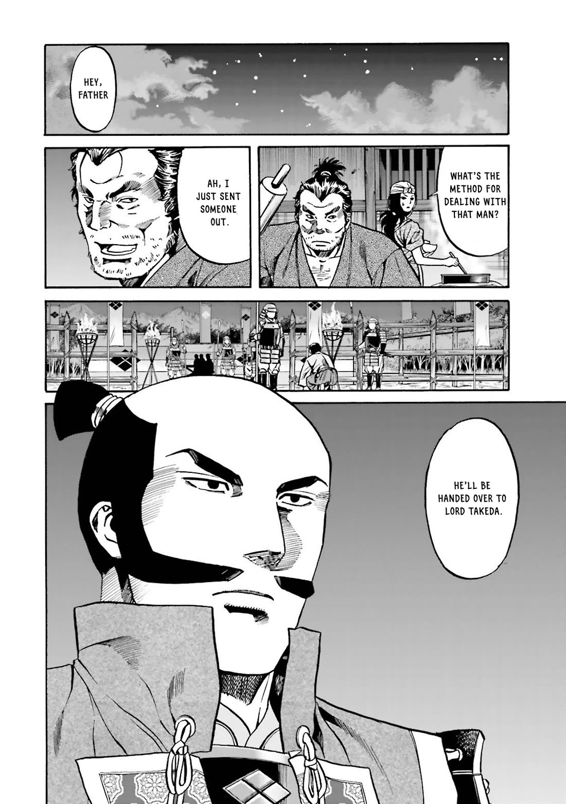 Nobunaga no Chef Chapter 122 page 22 - Chapter 122: The Child of Sin
