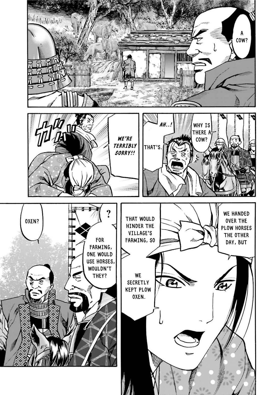 Nobunaga no Chef Chapter 123 page 16 - Chapter 123: The Headman's Bargain
