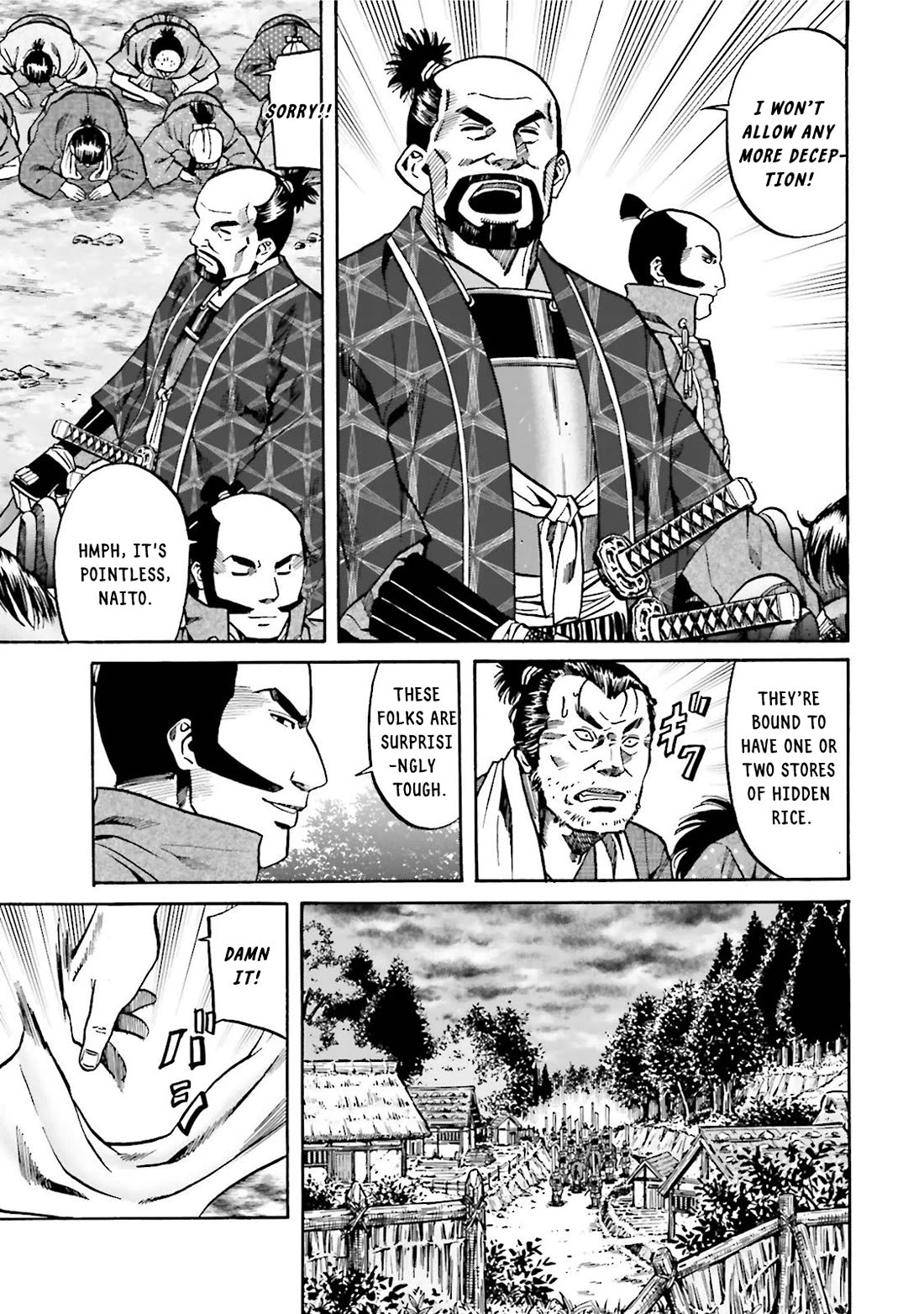 Nobunaga no Chef Chapter 123 page 18 - Chapter 123: The Headman's Bargain
