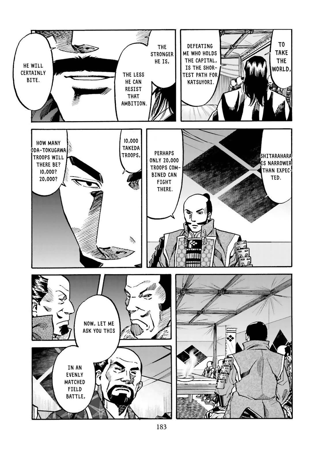 Nobunaga no Chef Chapter 124 page 12 - Chapter 124: Signs of Battle