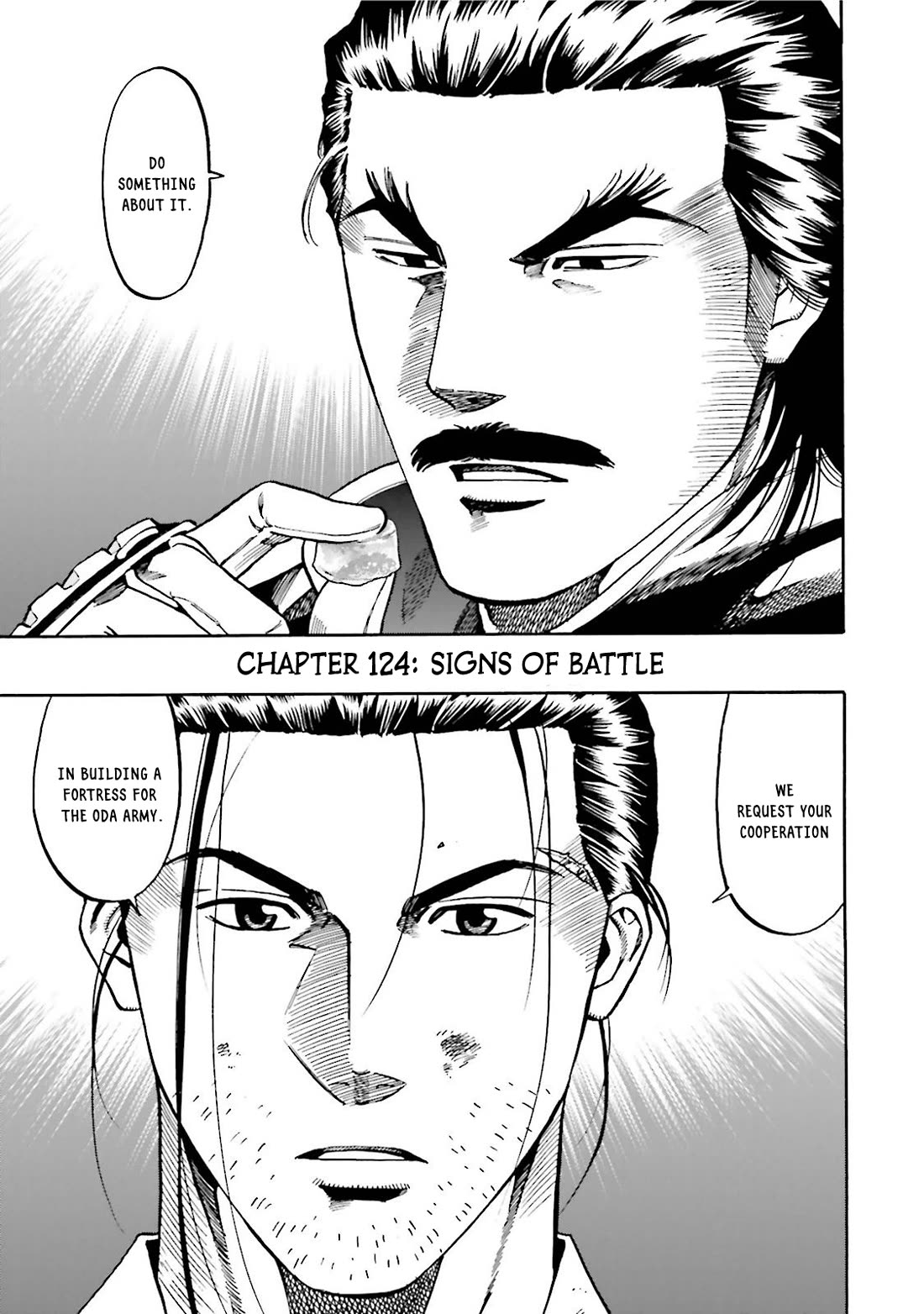 Nobunaga no Chef Chapter 124 page 4 - Chapter 124: Signs of Battle
