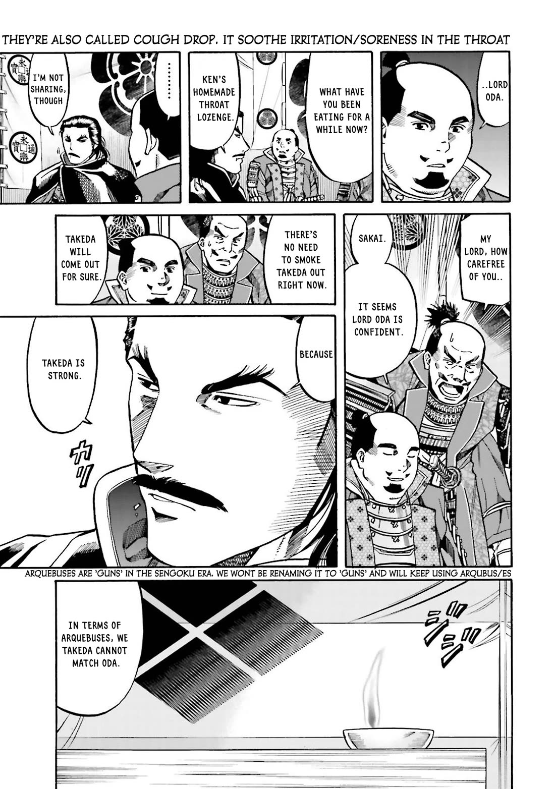 Nobunaga no Chef Chapter 124 page 8 - Chapter 124: Signs of Battle