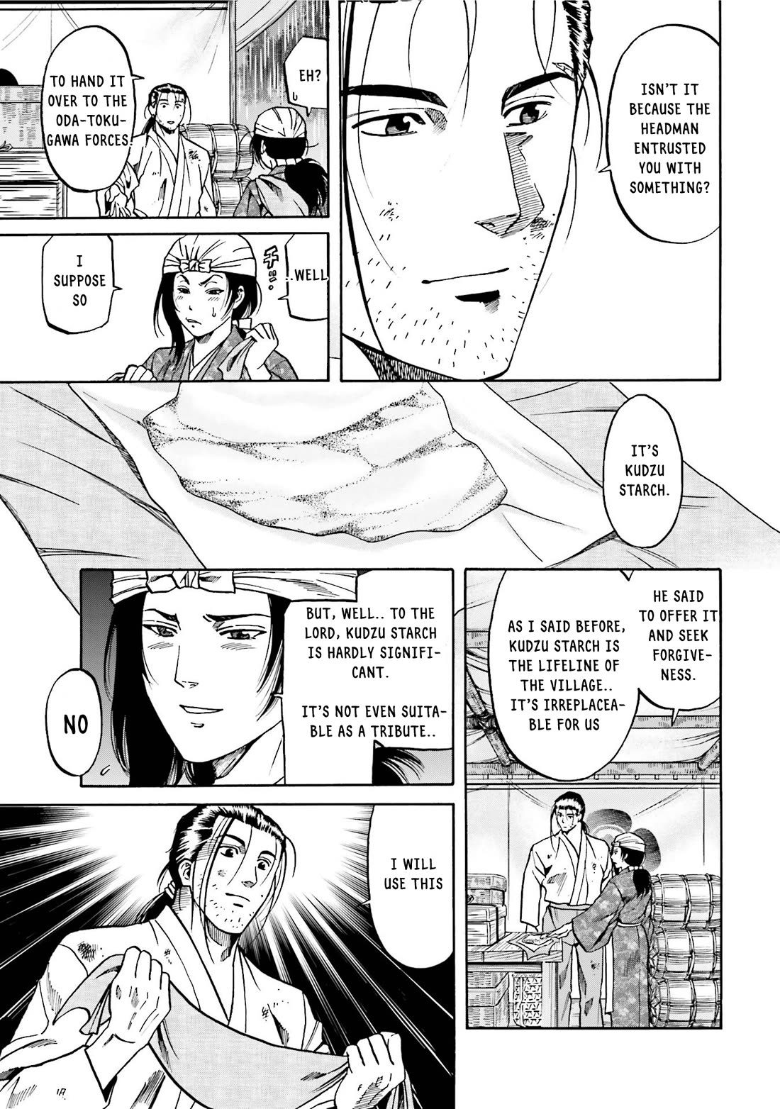 Nobunaga no Chef Chapter 125 page 16 - Chapter 125: A token of the Village's Sentiment