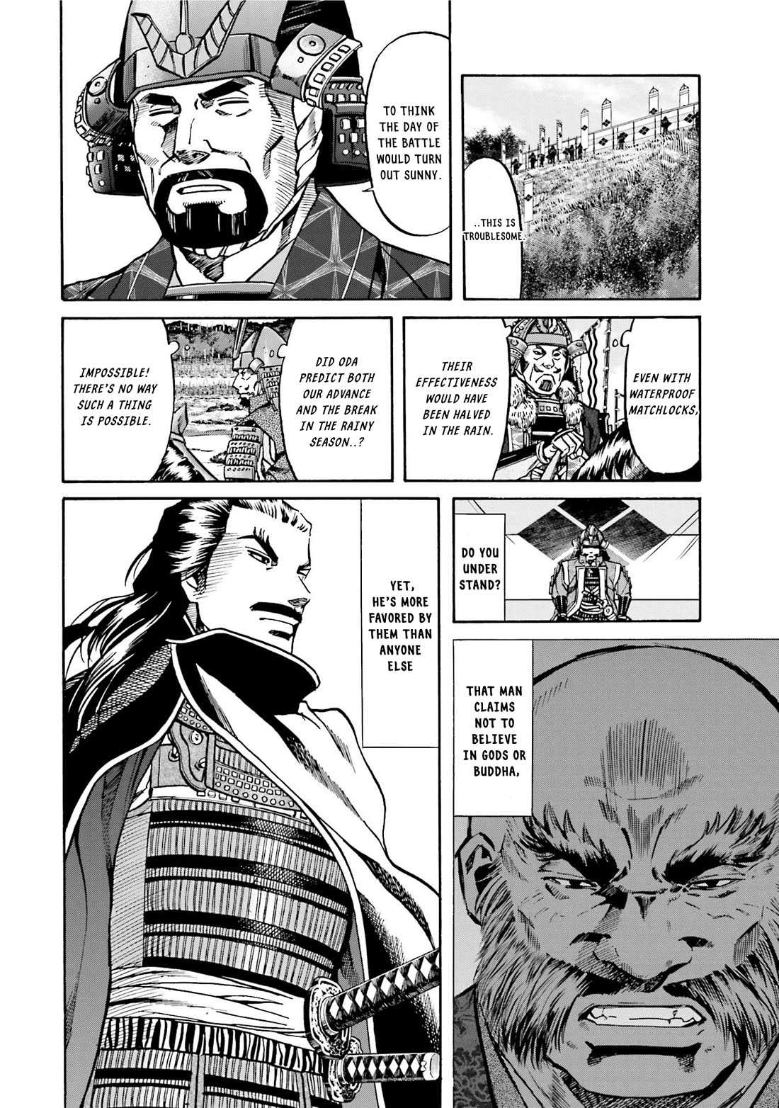 Nobunaga no Chef Chapter 127 page 13 - Chapter 127: The Castle of Shitaragahara