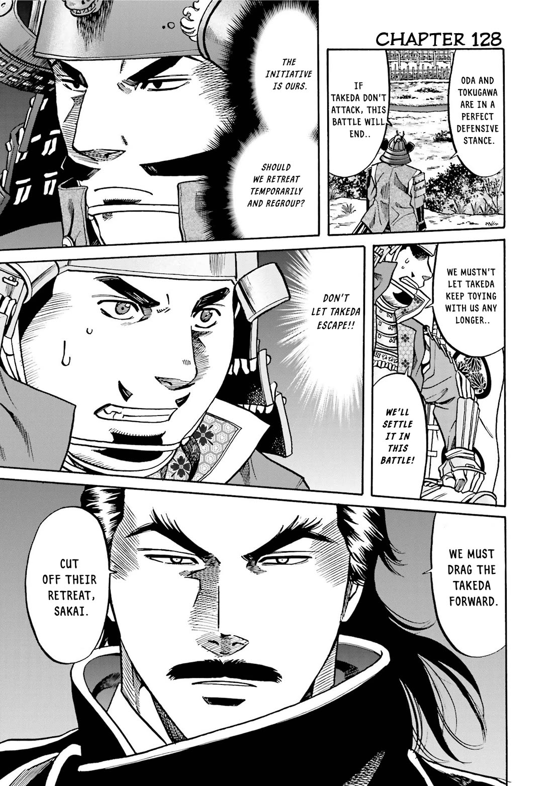 Nobunaga no Chef Chapter 128 page 1 - Chapter 128: Sakai's Resolve