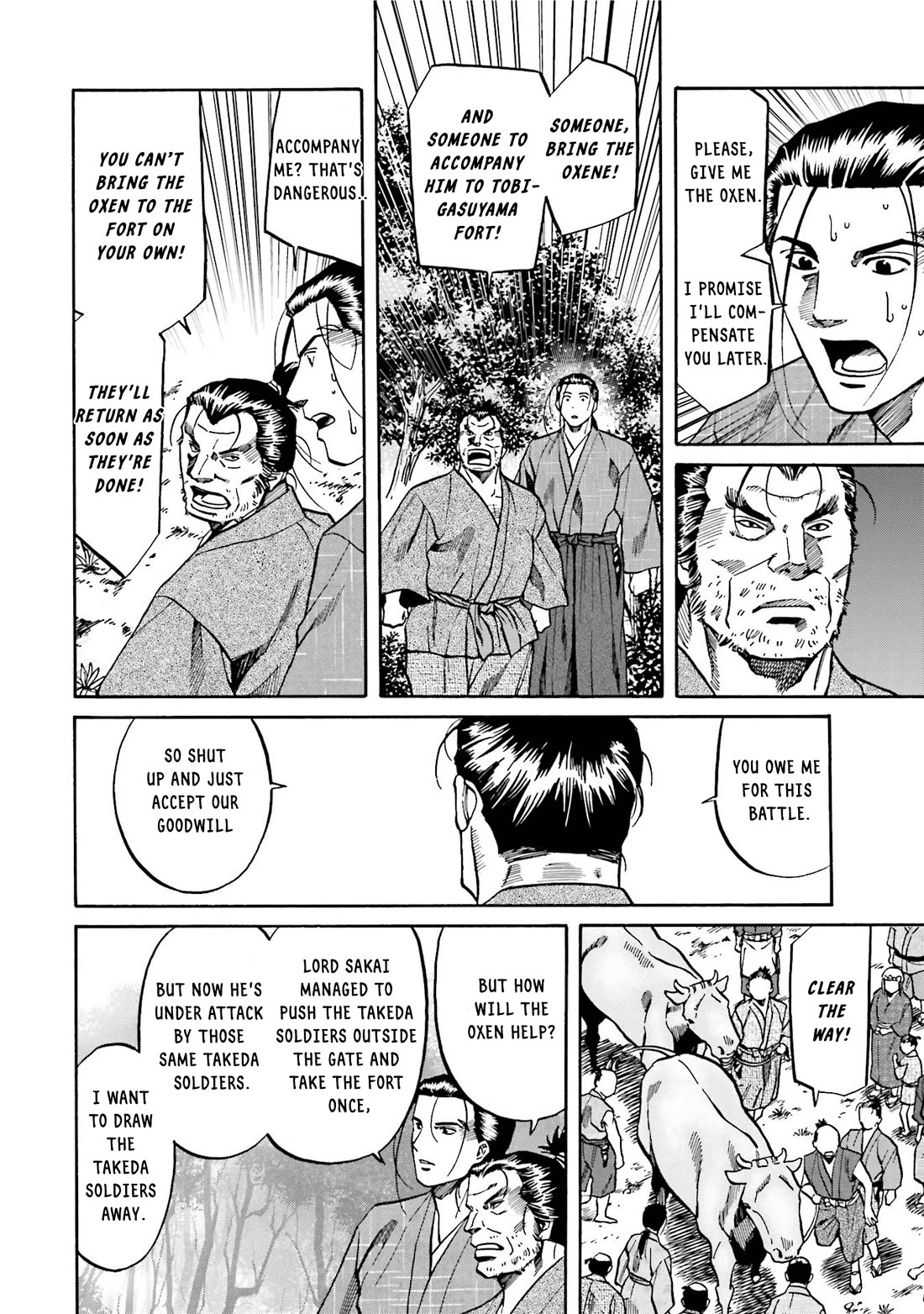 Nobunaga no Chef Chapter 128 page 10 - Chapter 128: Sakai's Resolve