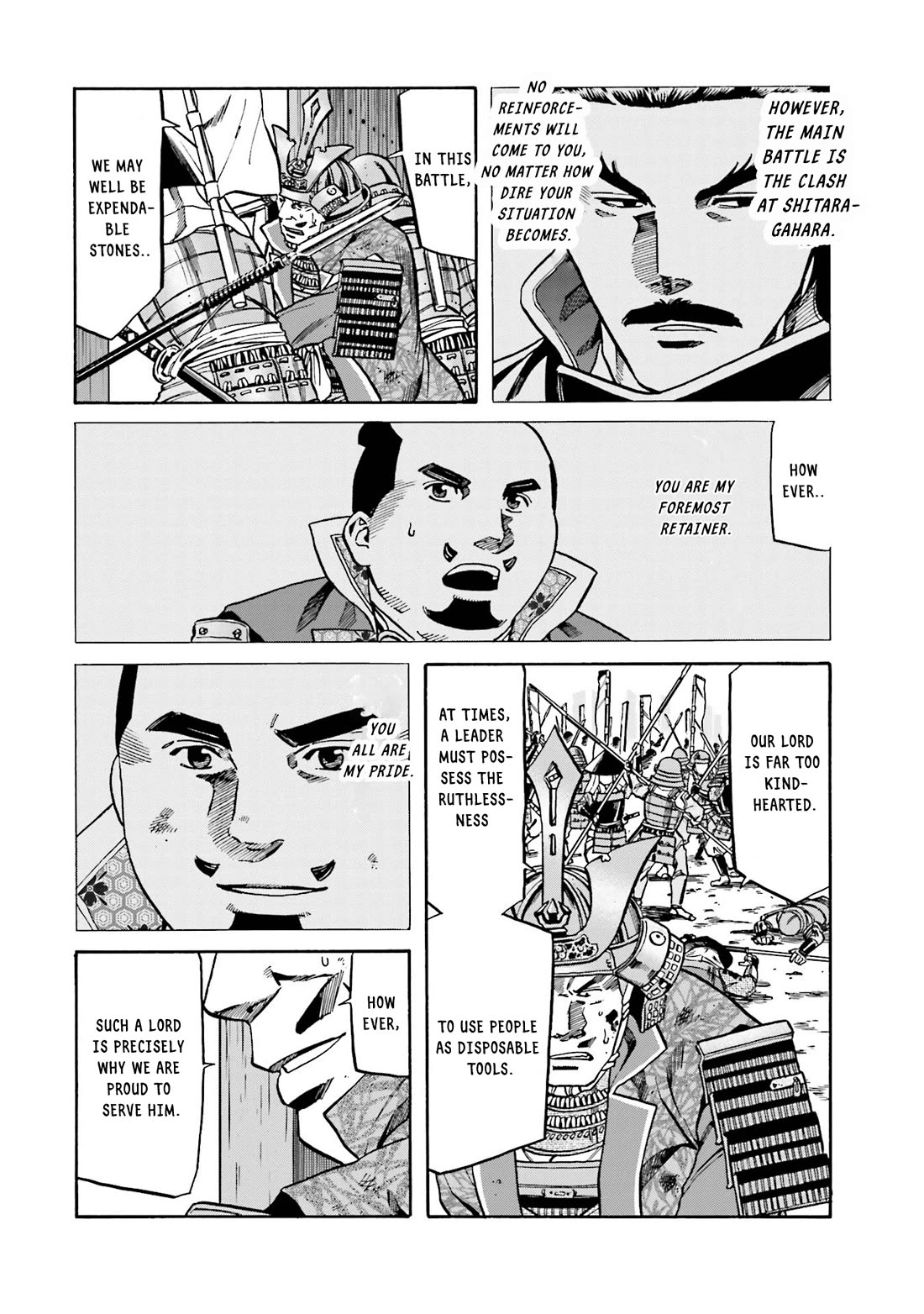 Nobunaga no Chef Chapter 128 page 14 - Chapter 128: Sakai's Resolve