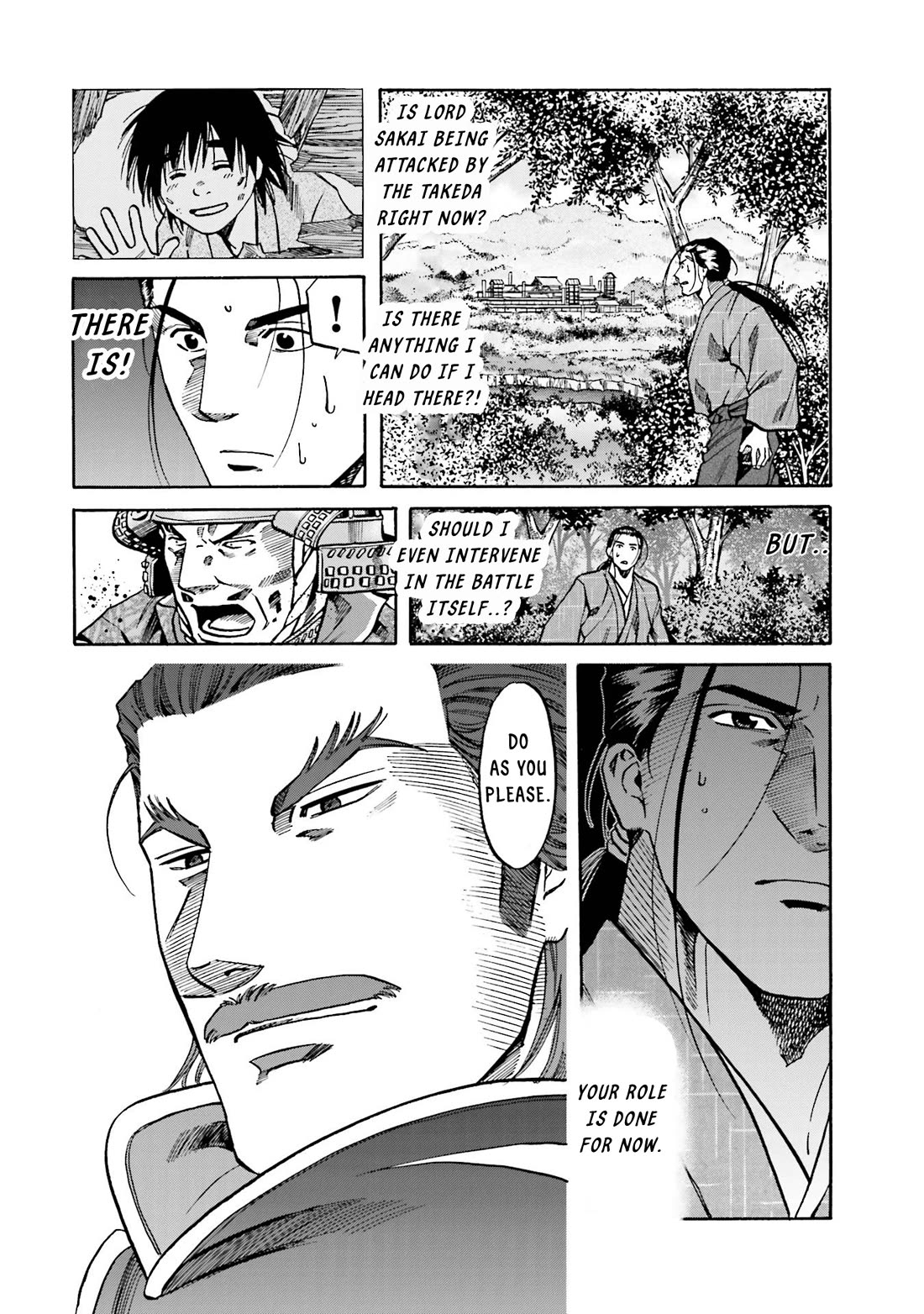 Nobunaga no Chef Chapter 128 page 4 - Chapter 128: Sakai's Resolve
