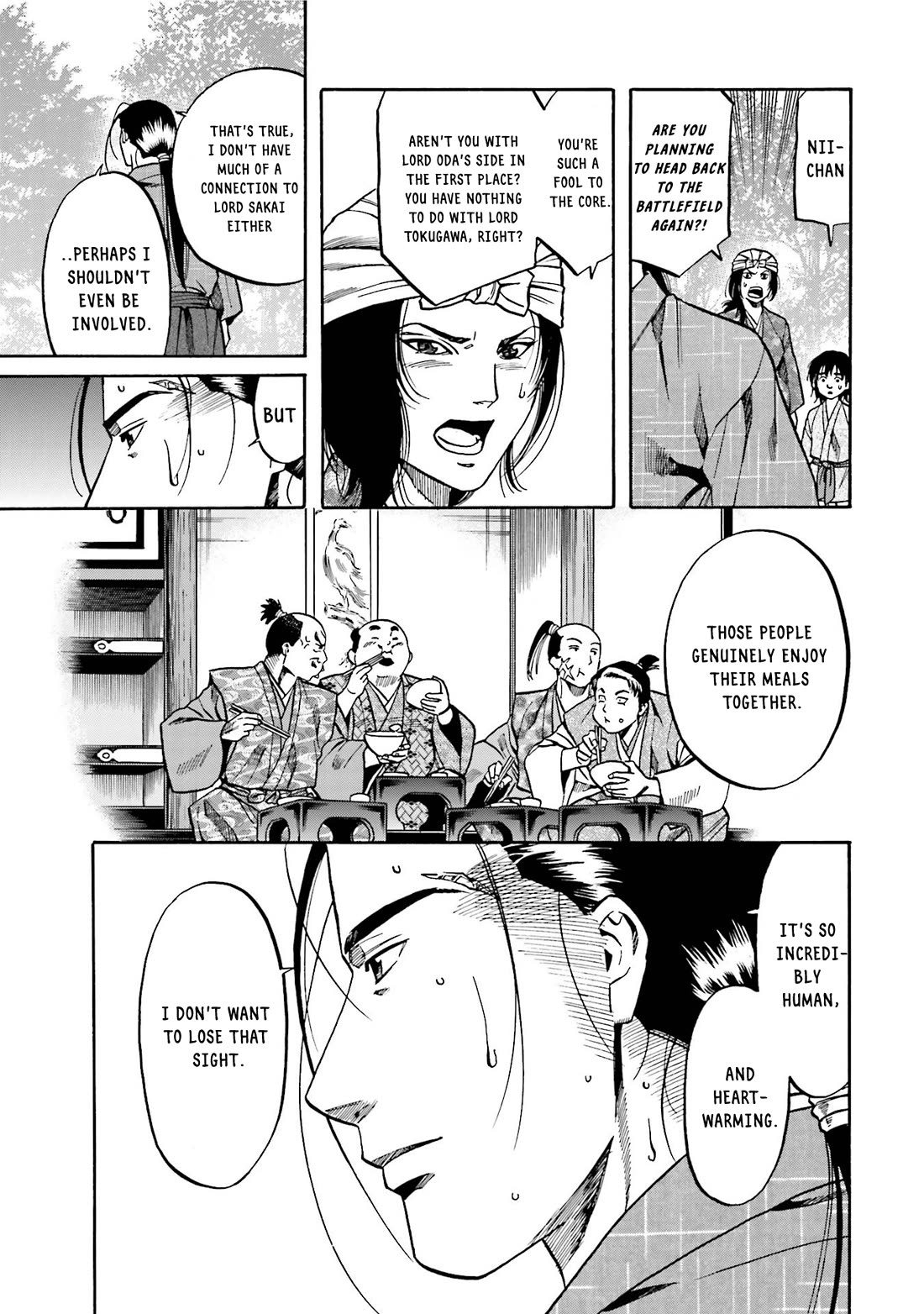 Nobunaga no Chef Chapter 128 page 9 - Chapter 128: Sakai's Resolve