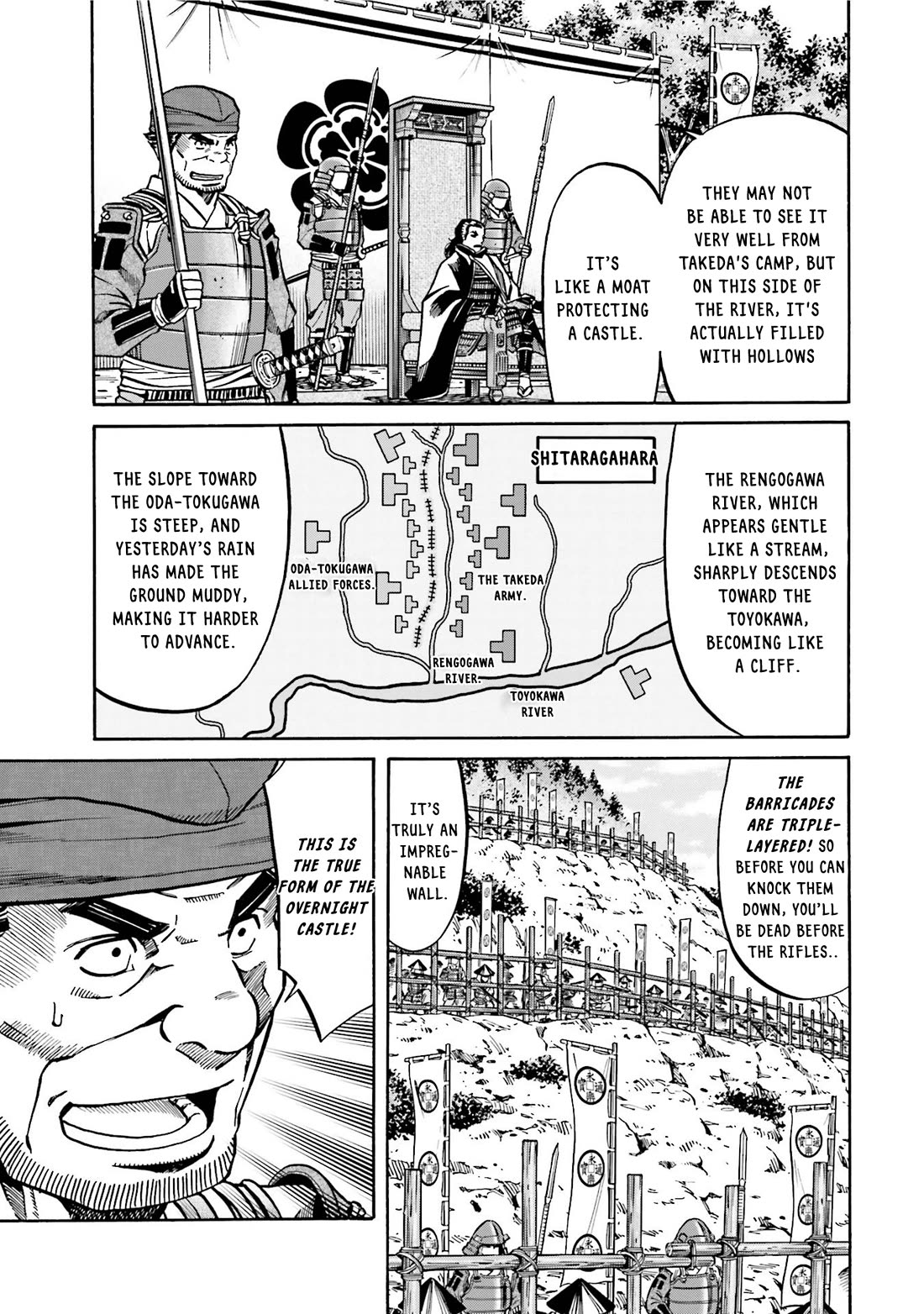 Nobunaga no Chef Chapter 130 page 9 - Chapter 130: The Overnight Castle