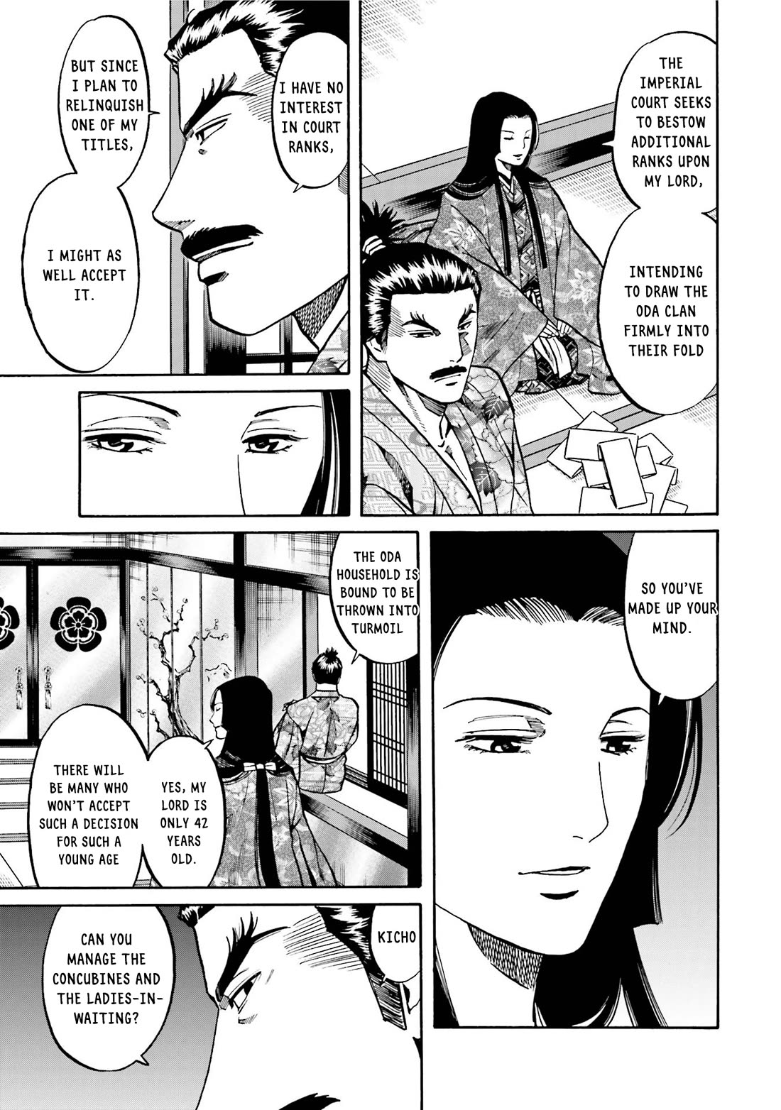 Nobunaga no Chef Chapter 133 page 11 - Chapter 133: Natsu's Wish