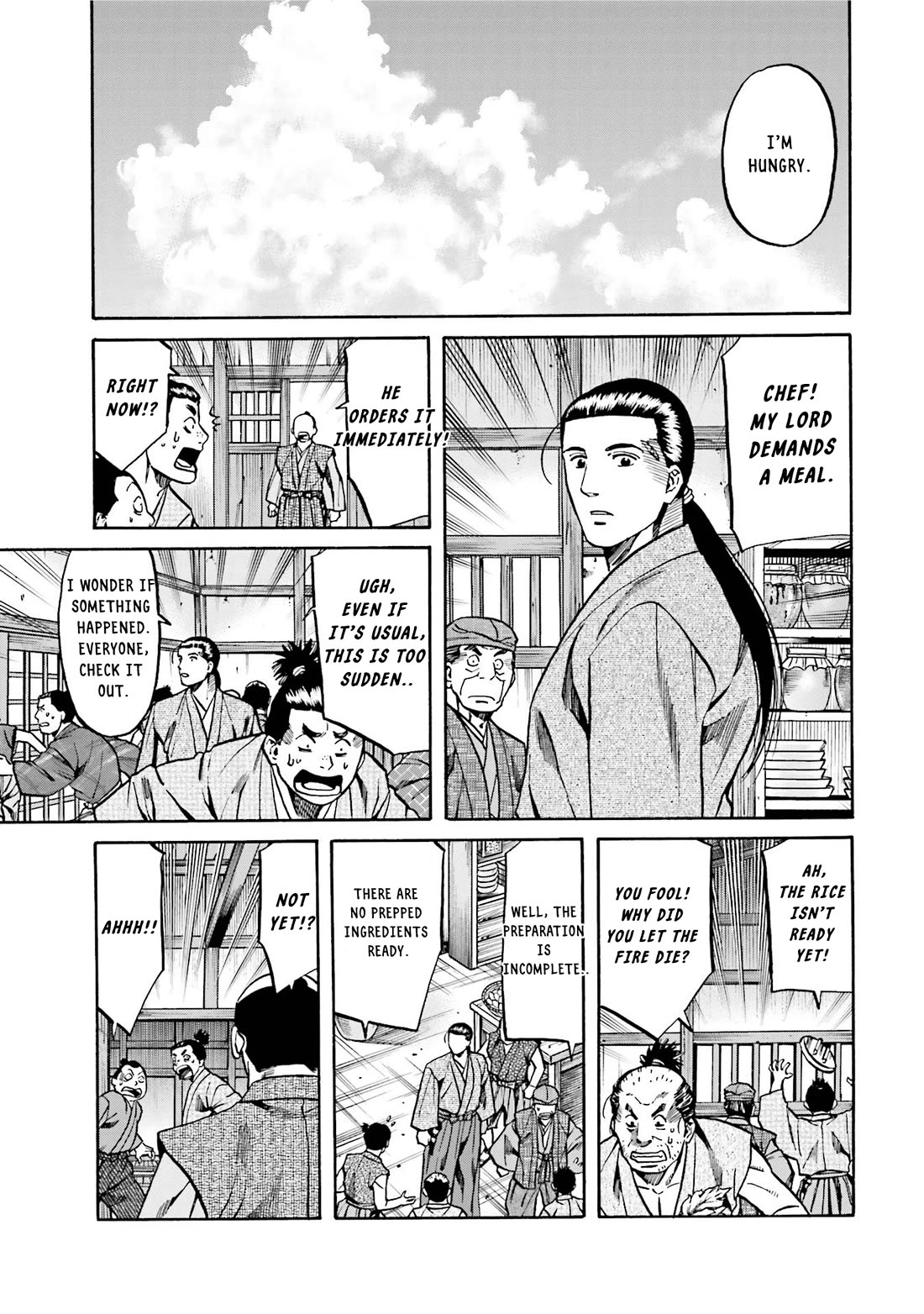 Nobunaga no Chef Chapter 133 page 13 - Chapter 133: Natsu's Wish