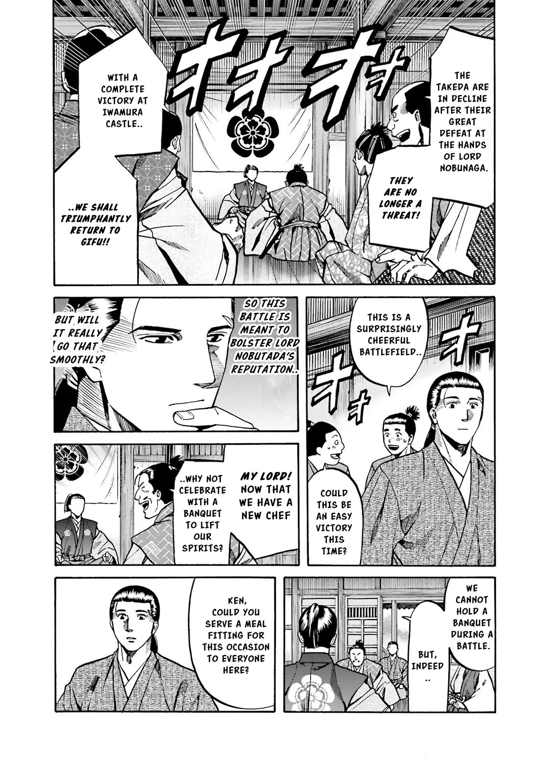 Nobunaga no Chef Chapter 134 page 13 - Chapter 134: The Aformentioned Son