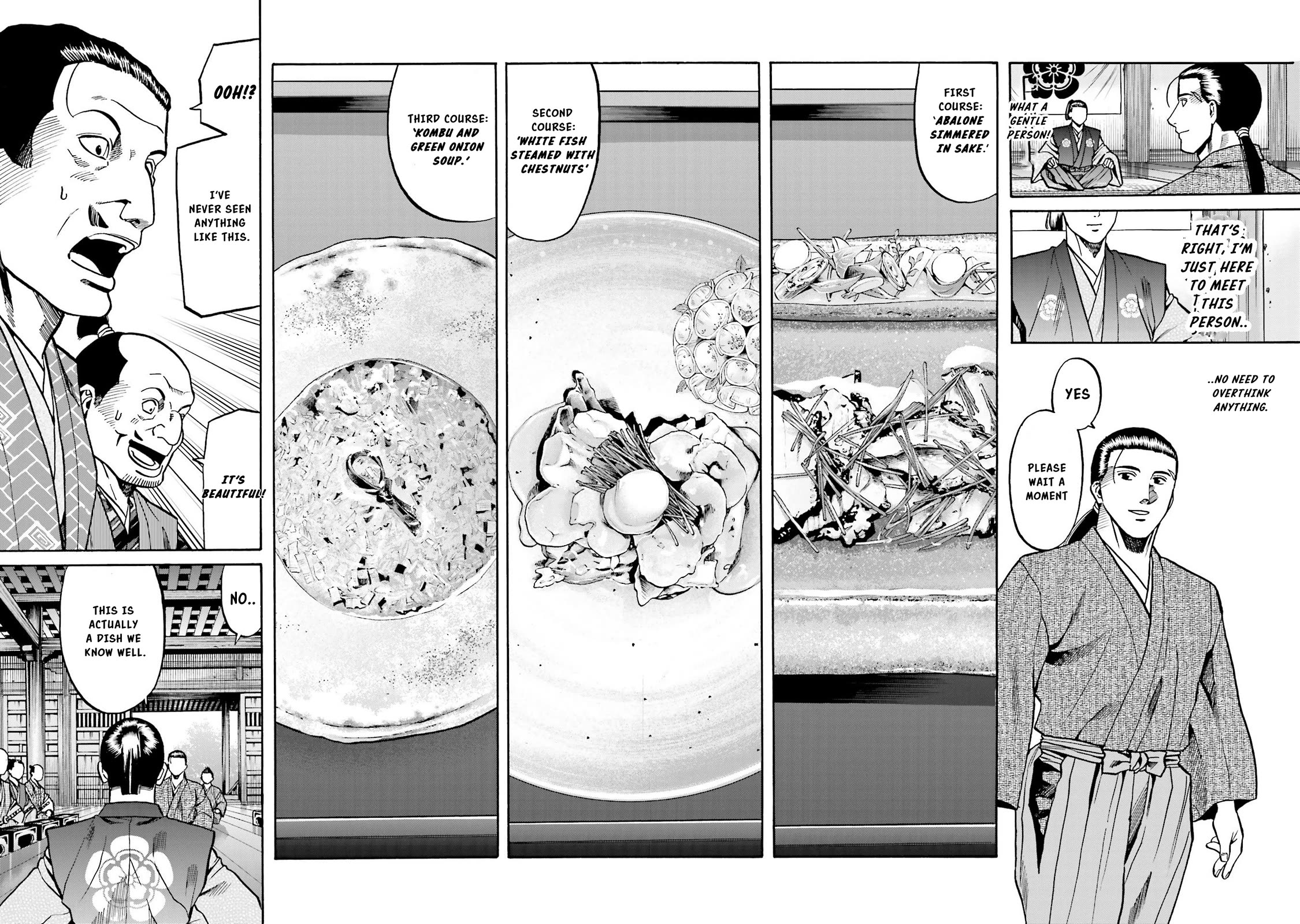 Nobunaga no Chef Chapter 134 page 14 - Chapter 134: The Aformentioned Son