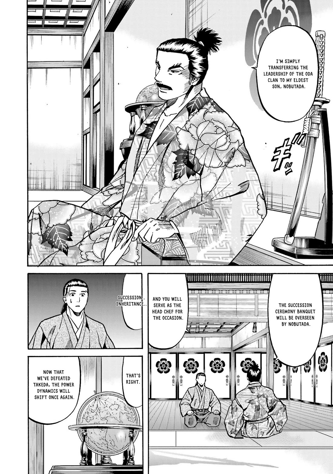 Nobunaga no Chef Chapter 134 page 2 - Chapter 134: The Aformentioned Son