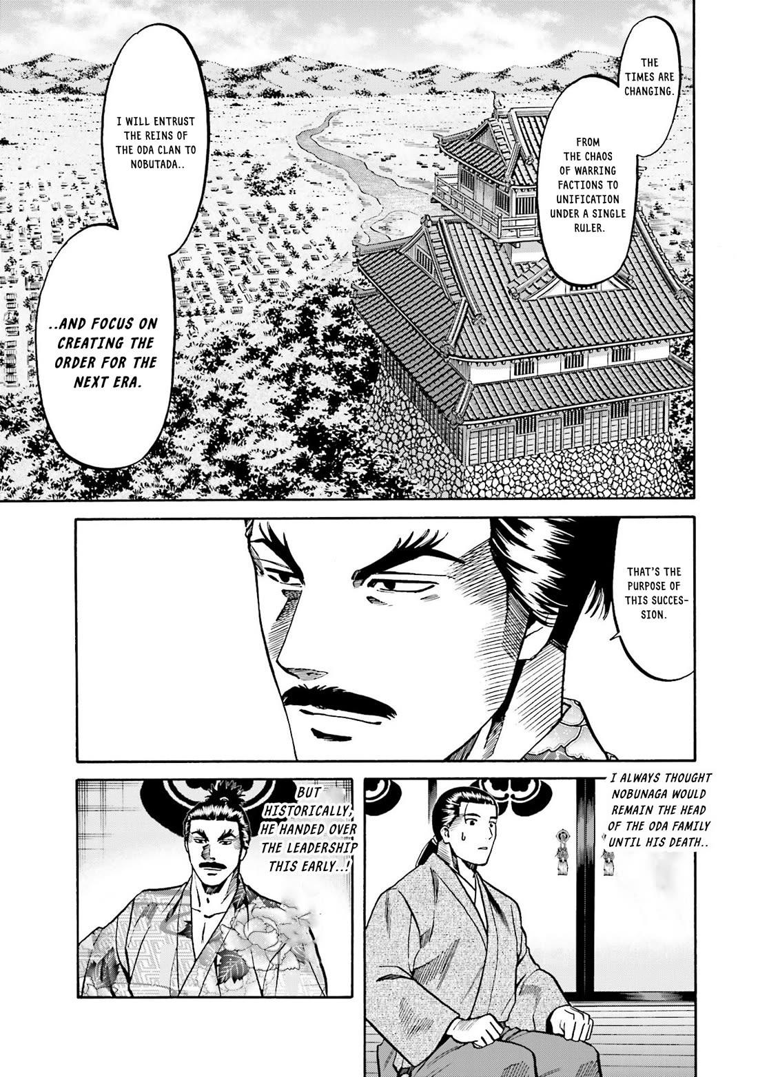 Nobunaga no Chef Chapter 134 page 3 - Chapter 134: The Aformentioned Son