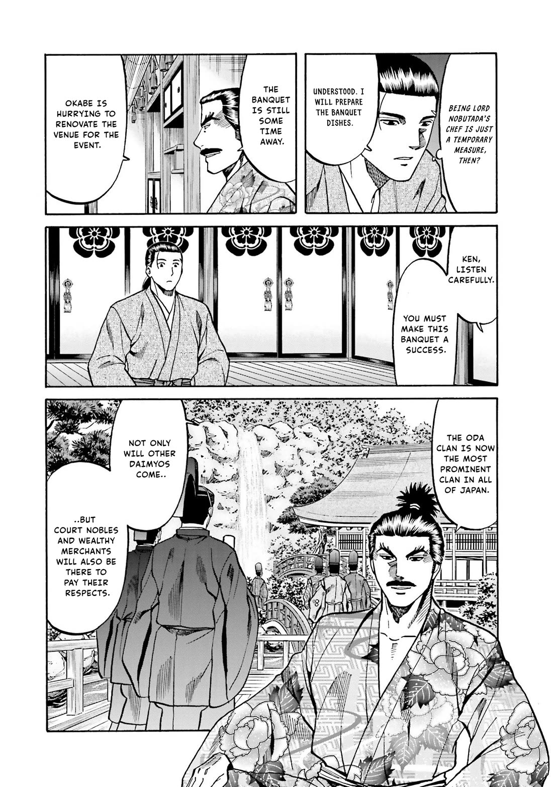 Nobunaga no Chef Chapter 134 page 4 - Chapter 134: The Aformentioned Son