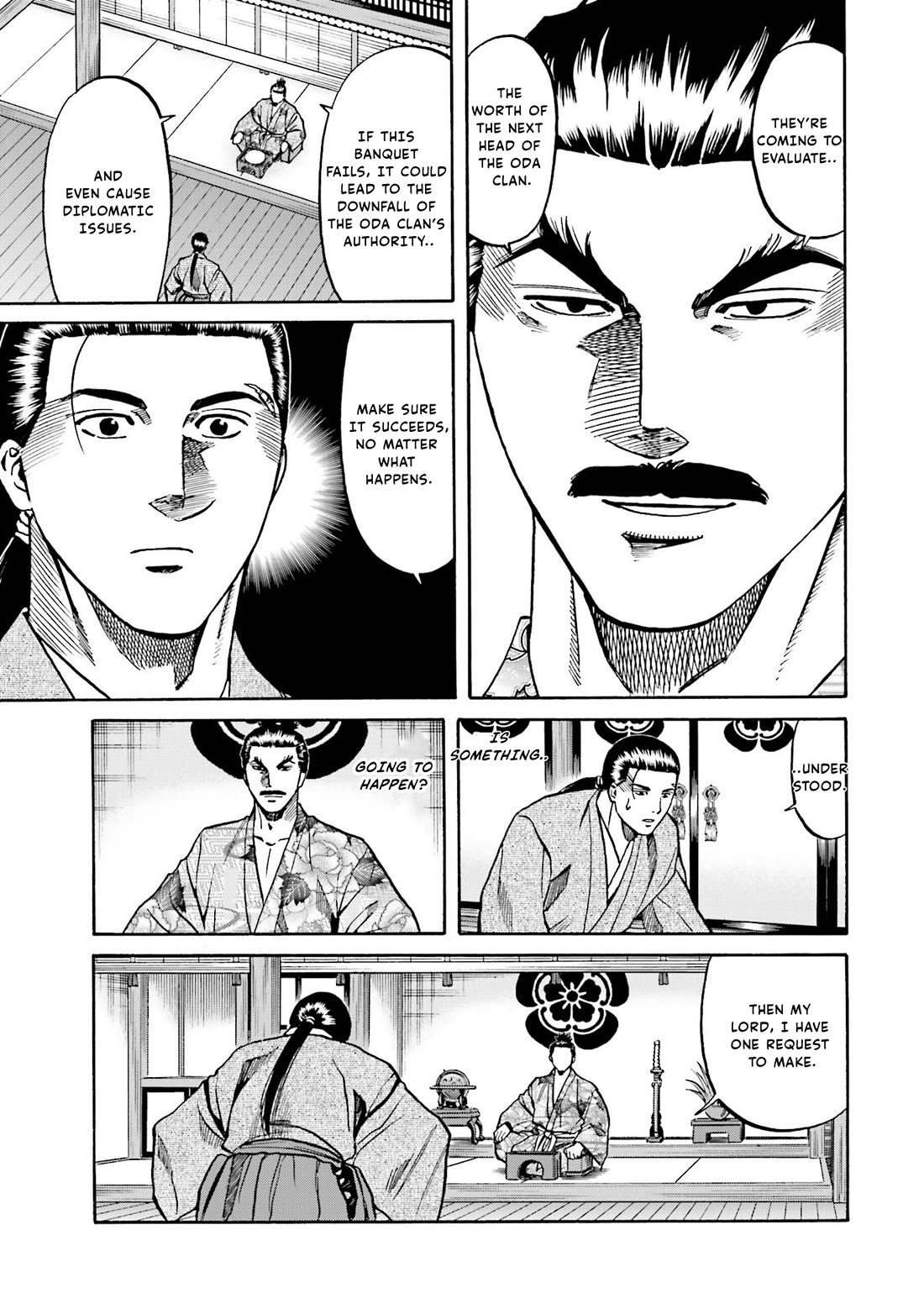 Nobunaga no Chef Chapter 134 page 5 - Chapter 134: The Aformentioned Son
