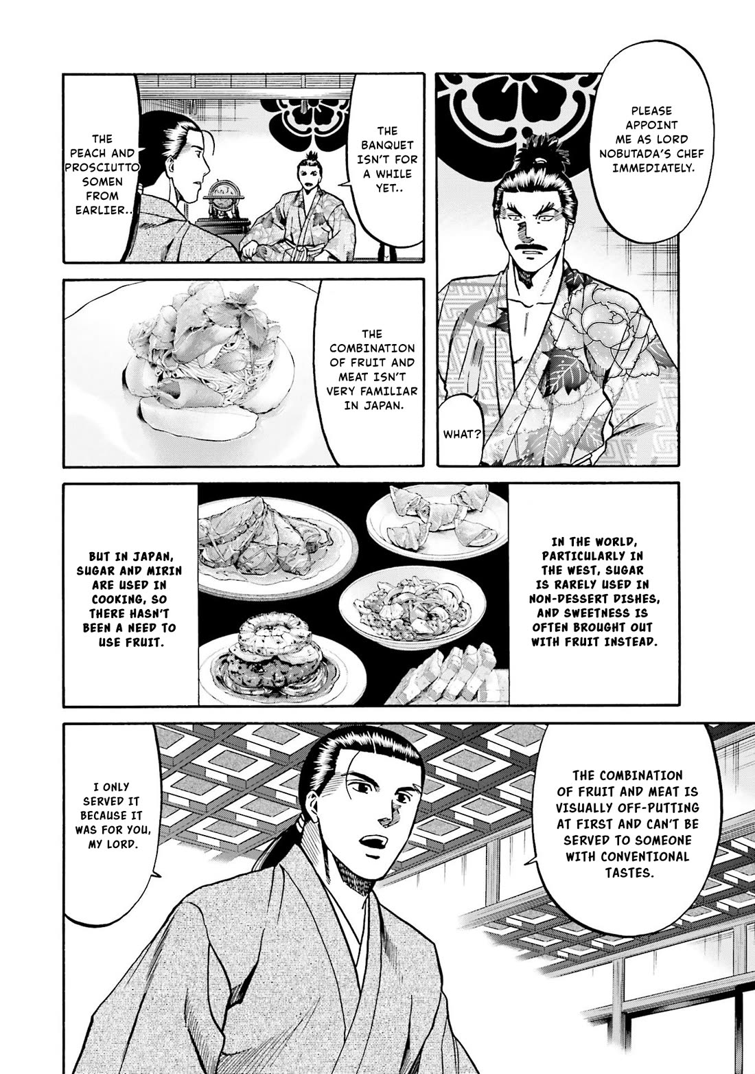 Nobunaga no Chef Chapter 134 page 6 - Chapter 134: The Aformentioned Son