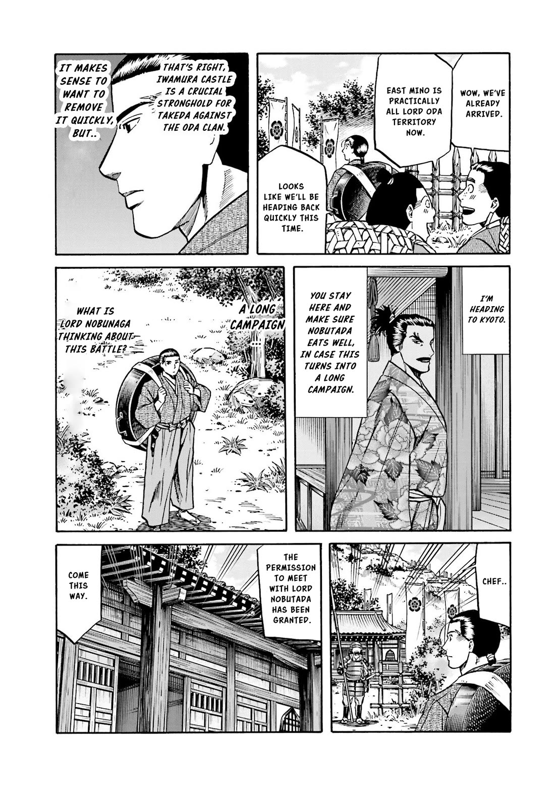 Nobunaga no Chef Chapter 134 page 9 - Chapter 134: The Aformentioned Son