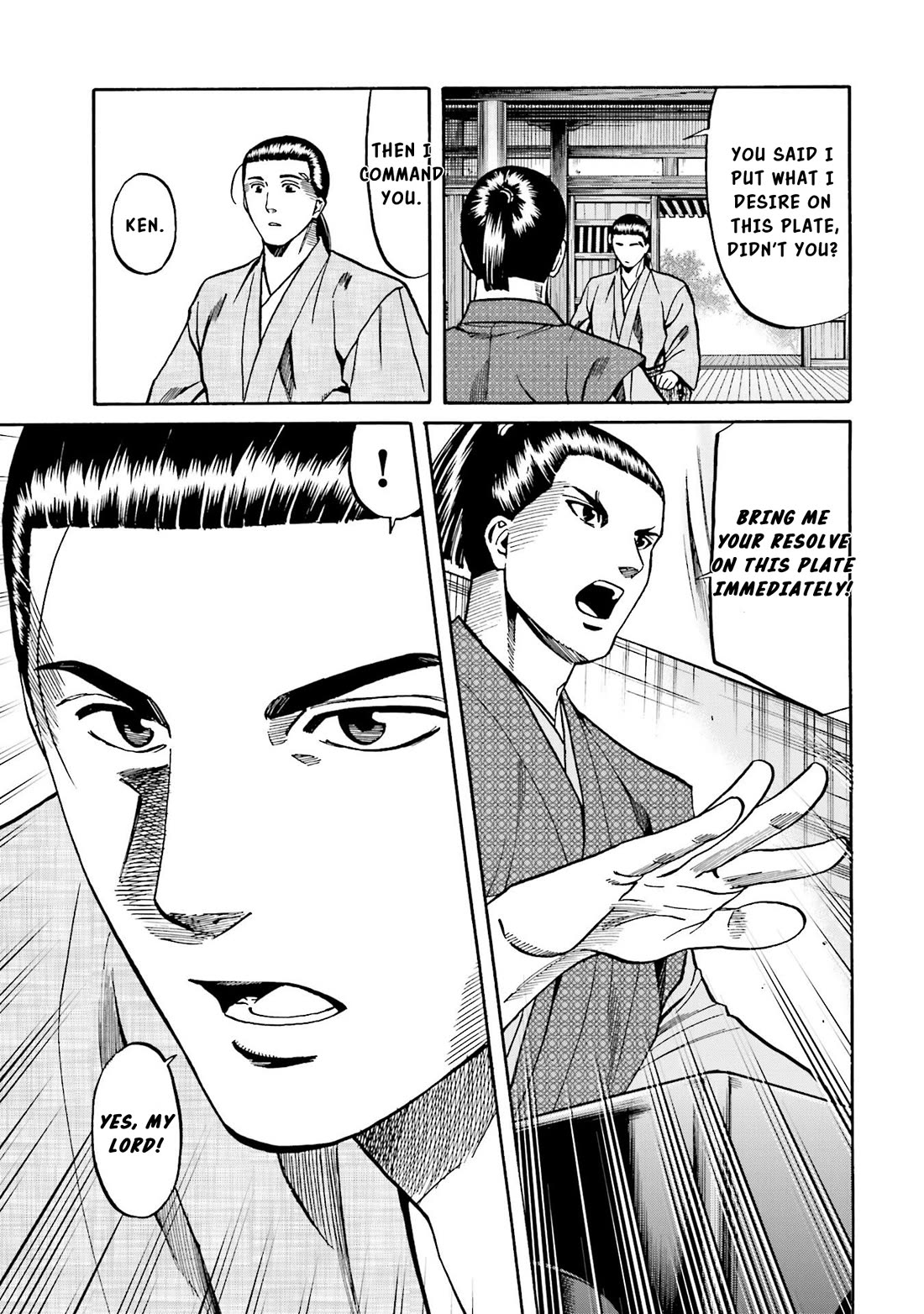 Nobunaga no Chef Chapter 135 page 21 - Chapter 135: Nobunaga's Will
