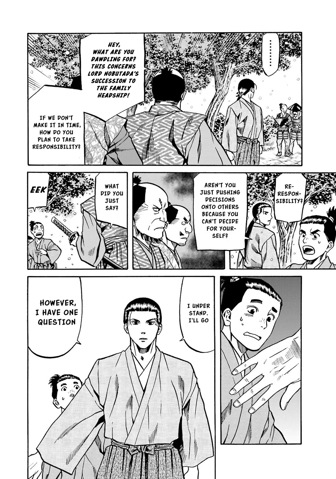 Nobunaga no Chef Chapter 135 page 4 - Chapter 135: Nobunaga's Will