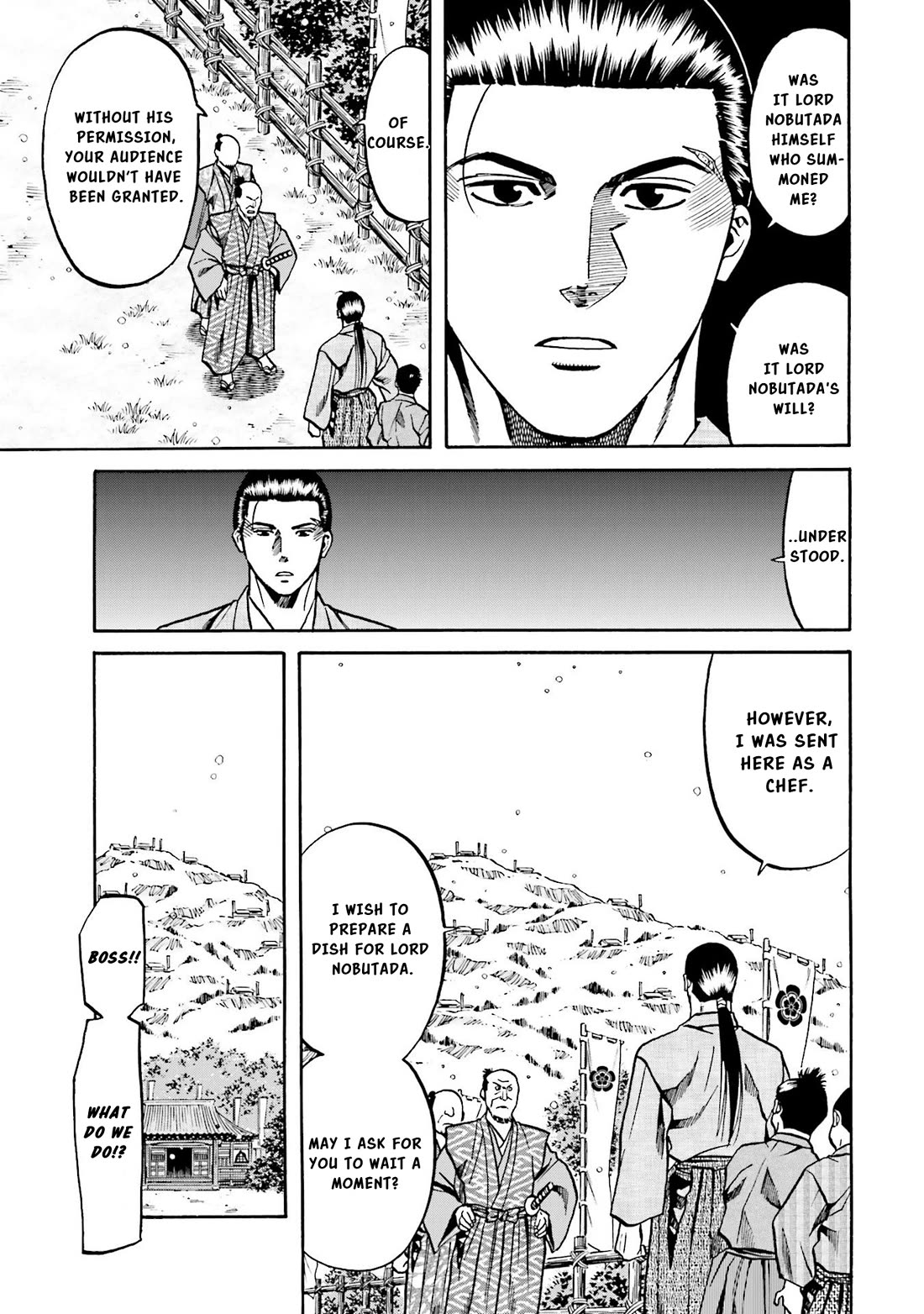 Nobunaga no Chef Chapter 135 page 5 - Chapter 135: Nobunaga's Will