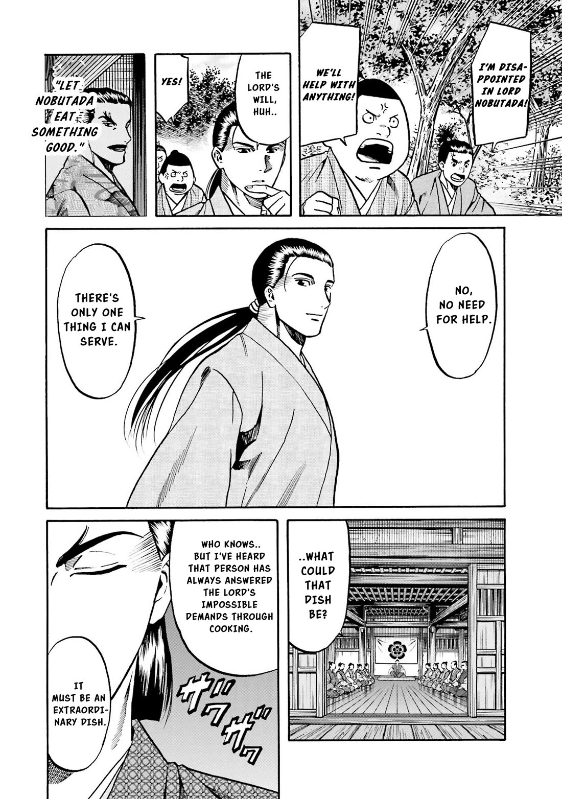 Nobunaga no Chef Chapter 135 page 6 - Chapter 135: Nobunaga's Will