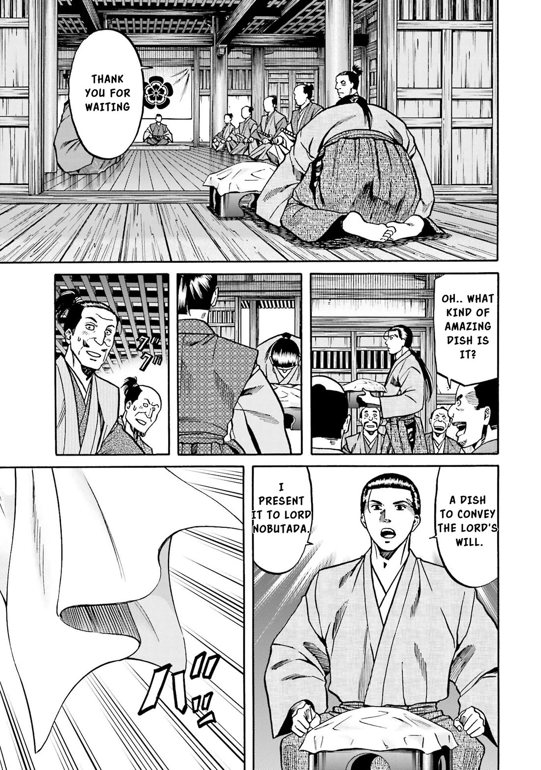 Nobunaga no Chef Chapter 135 page 7 - Chapter 135: Nobunaga's Will