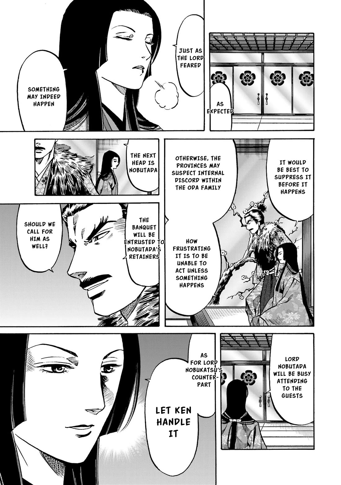 Nobunaga no Chef Chapter 137 page 16 - Chapter 137: The Burden of Inheritance