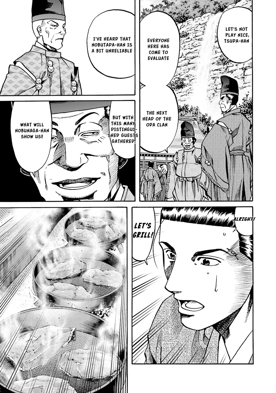 Nobunaga no Chef Chapter 137 page 21 - Chapter 137: The Burden of Inheritance