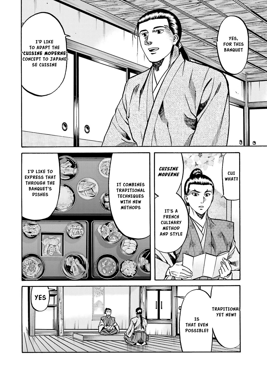 Nobunaga no Chef Chapter 137 page 5 - Chapter 137: The Burden of Inheritance