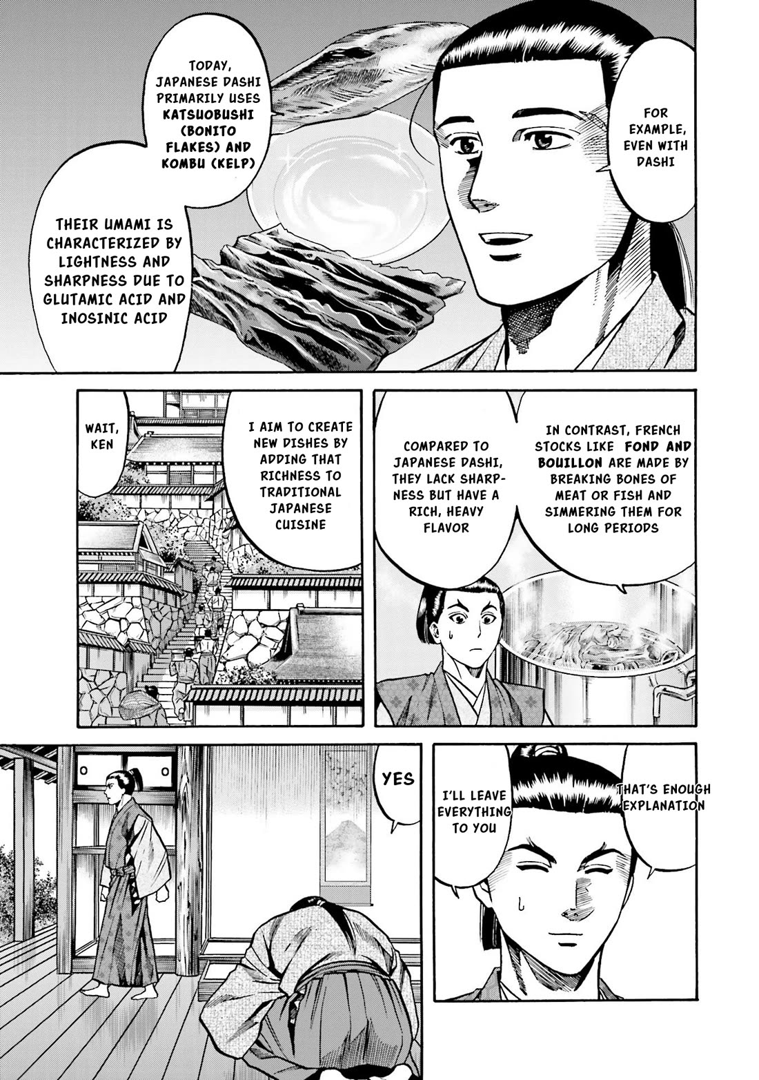 Nobunaga no Chef Chapter 137 page 6 - Chapter 137: The Burden of Inheritance