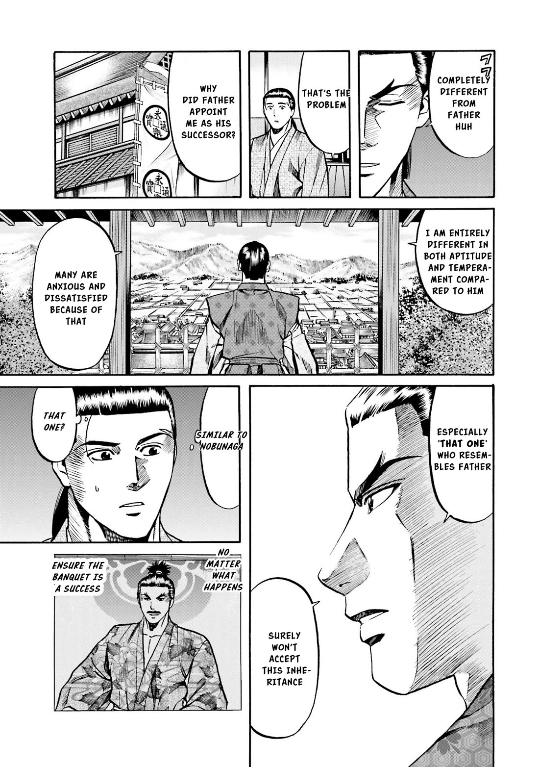 Nobunaga no Chef Chapter 137 page 8 - Chapter 137: The Burden of Inheritance