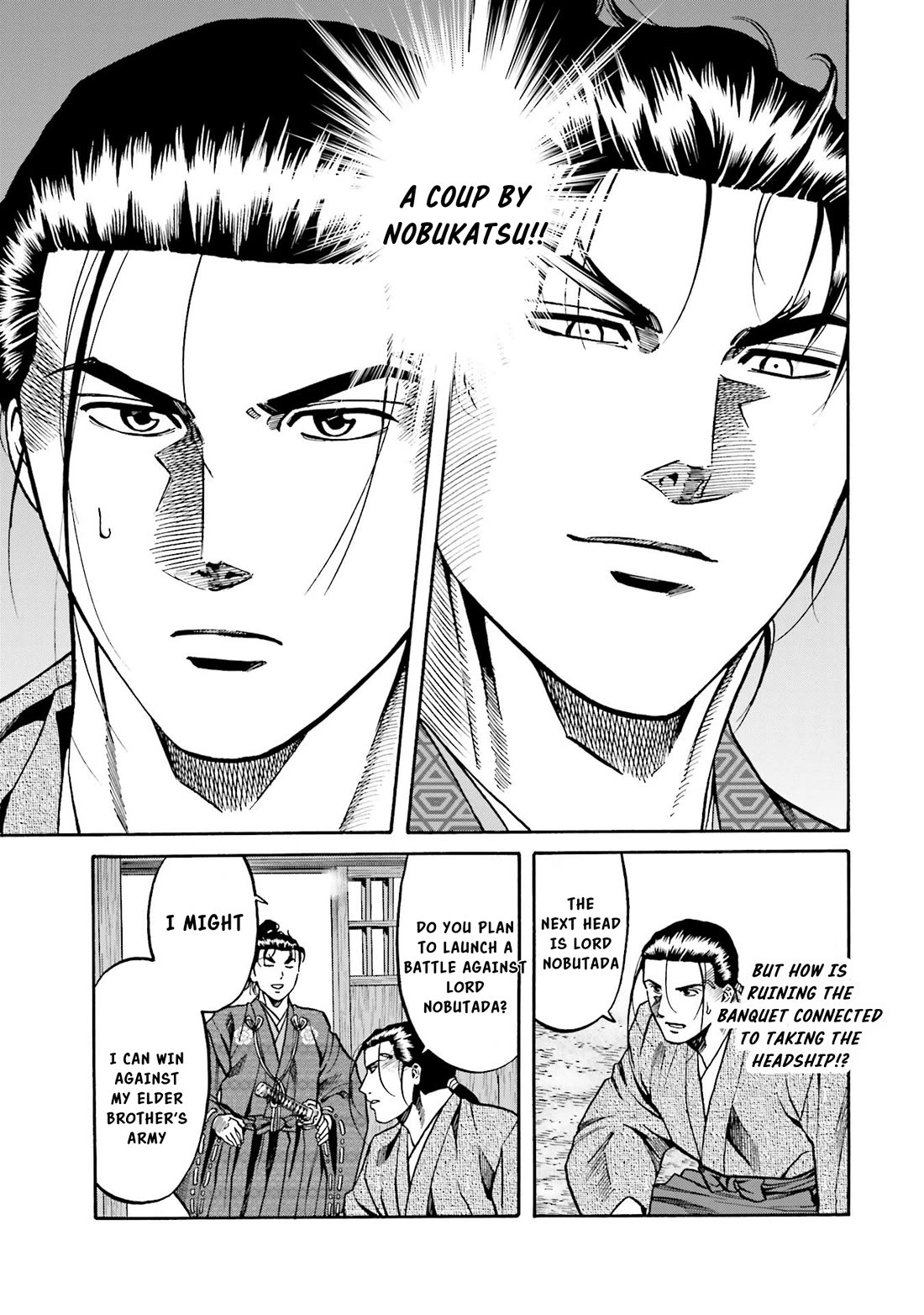 Nobunaga no Chef Chapter 138 page 10 - Chapter 138: Nobukatsu's Scheme