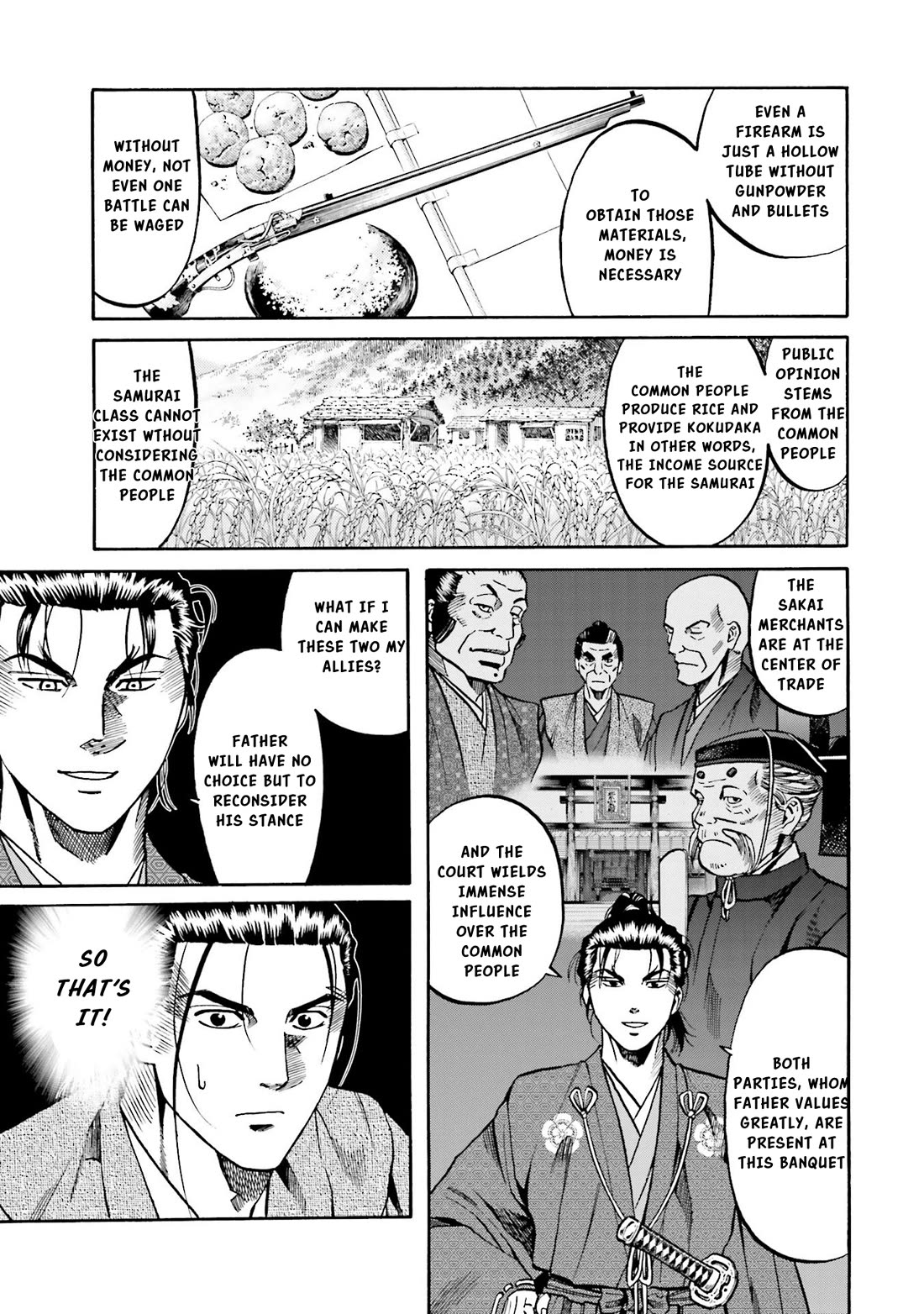Nobunaga no Chef Chapter 138 page 12 - Chapter 138: Nobukatsu's Scheme